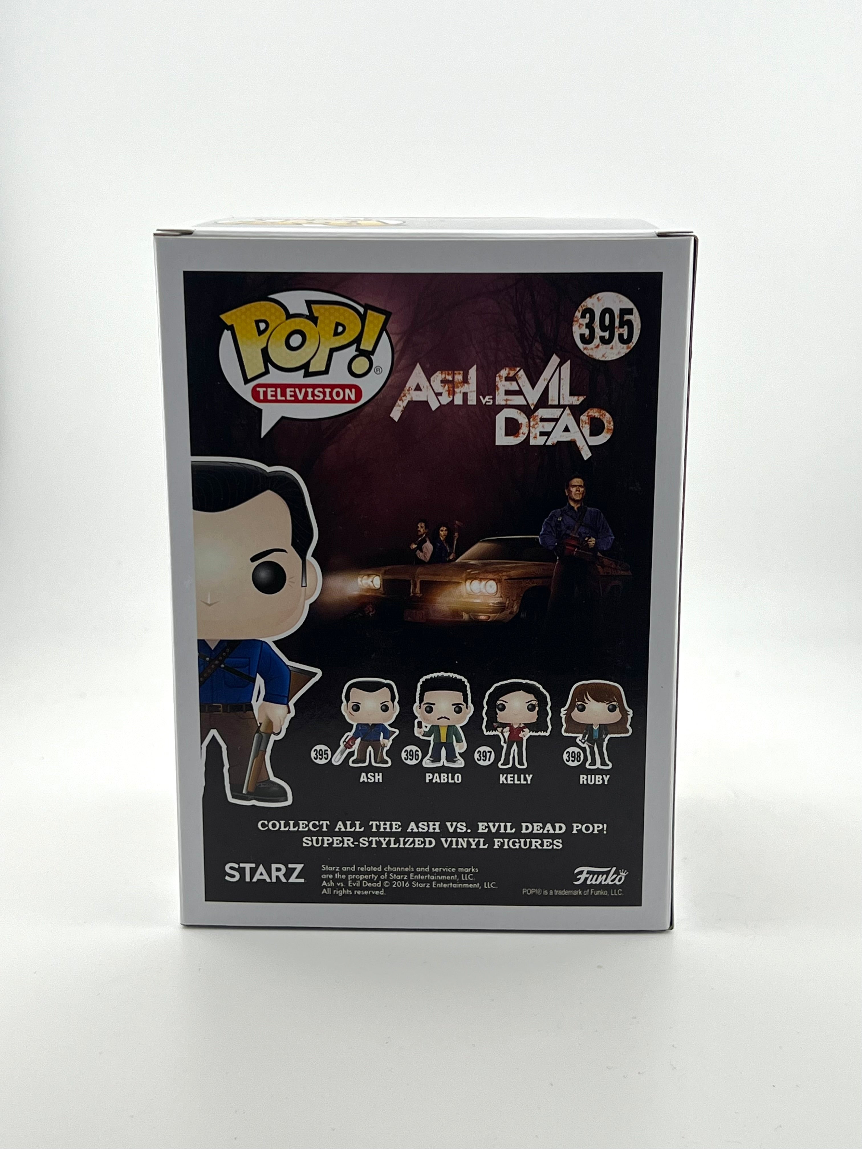 Signed Bruce Campbell -Ash 395 Funko Pop - Evil Dead + JSA Authentication