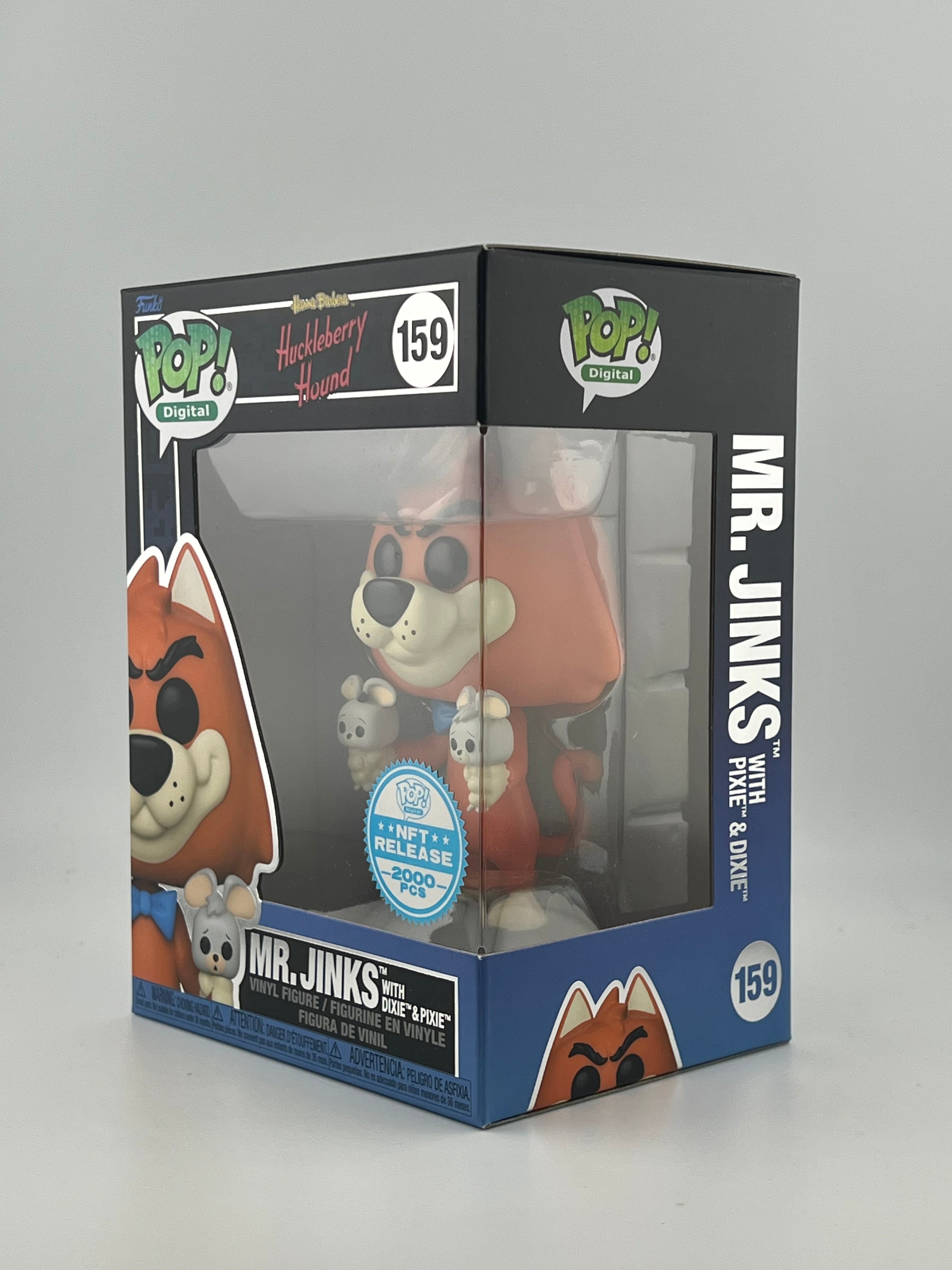 Funko Pop! MR. JINKS WITH DIXIE & PIXIE 159 NFT LE2000