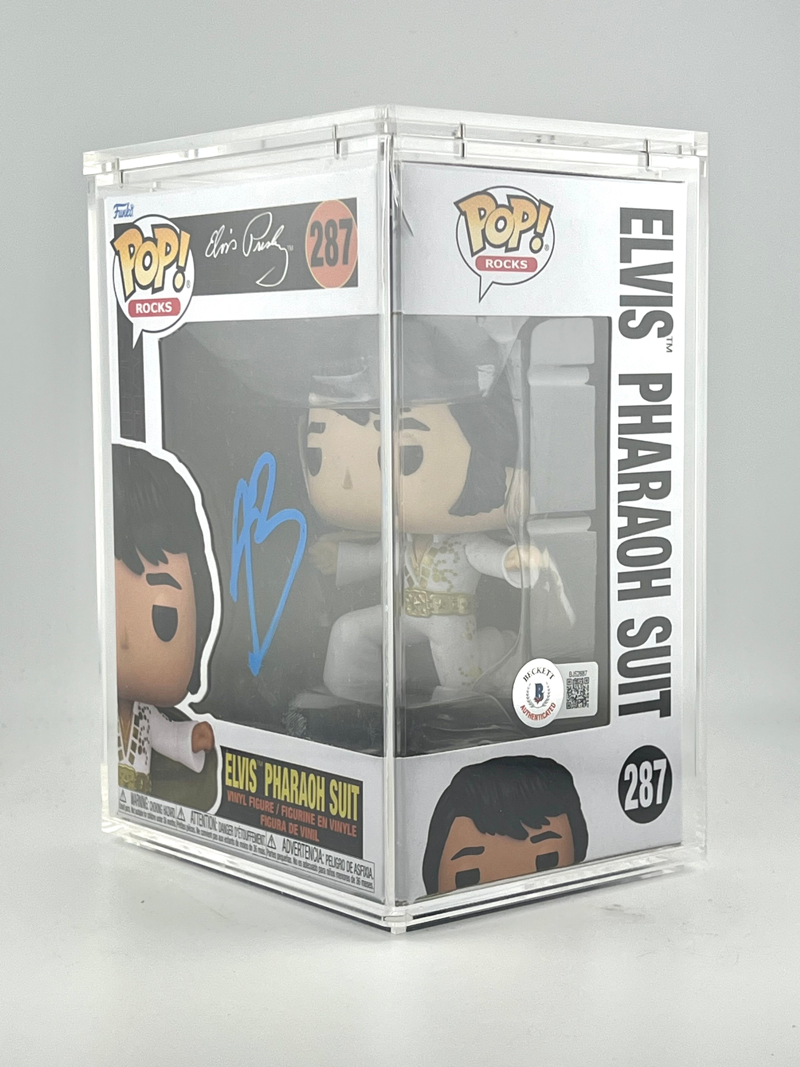 Funko Pop! ELVIS PHARAOH SUIT 287 AUTO