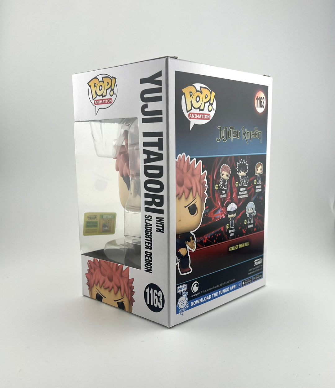 Funko Pop! Yuji Itadori with Slaughter Demon 1163 SDCC EXCLUSIVE