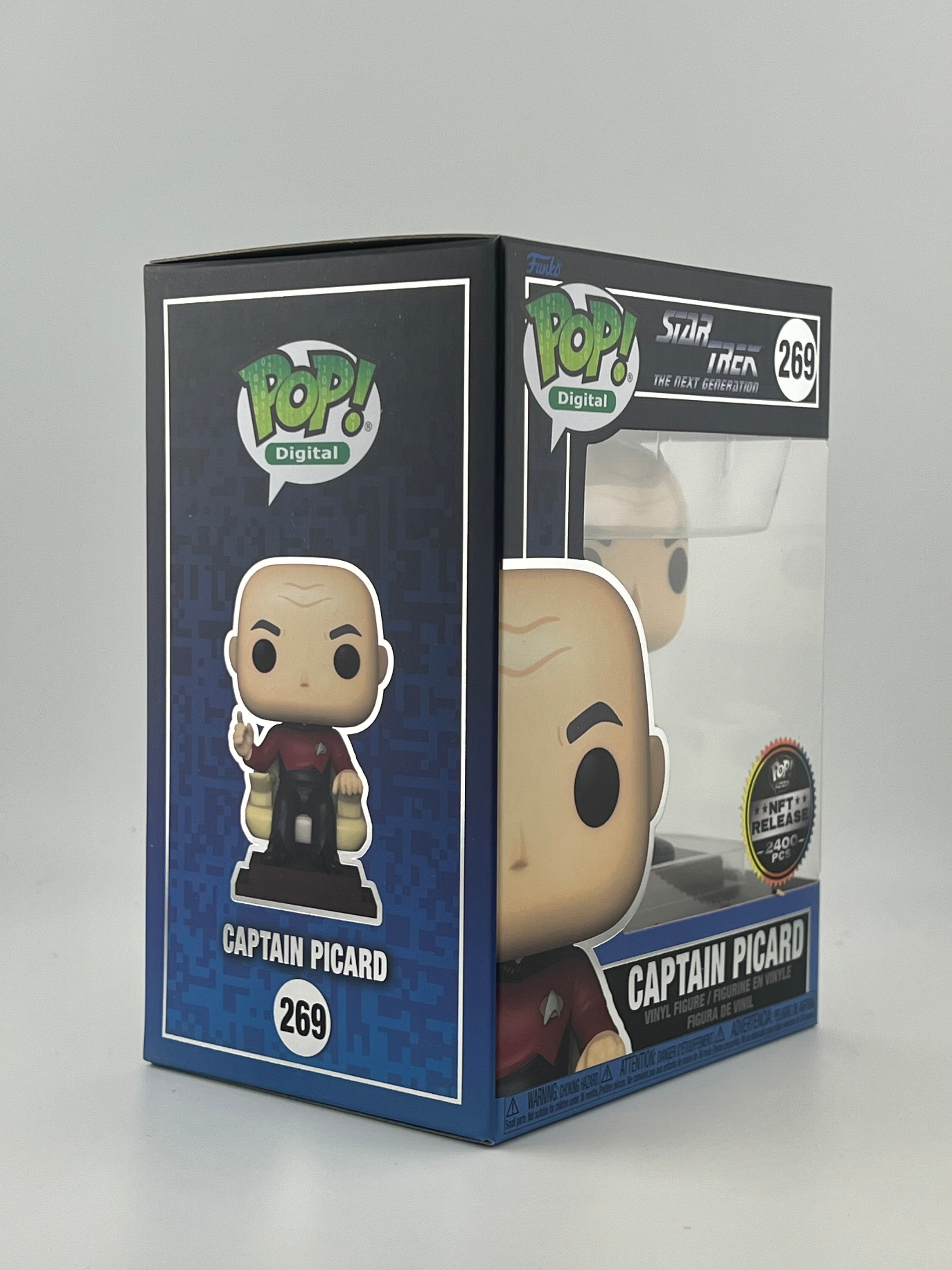 Funko Pop! CAPTAIN PICARD 269 NFT LE2400
