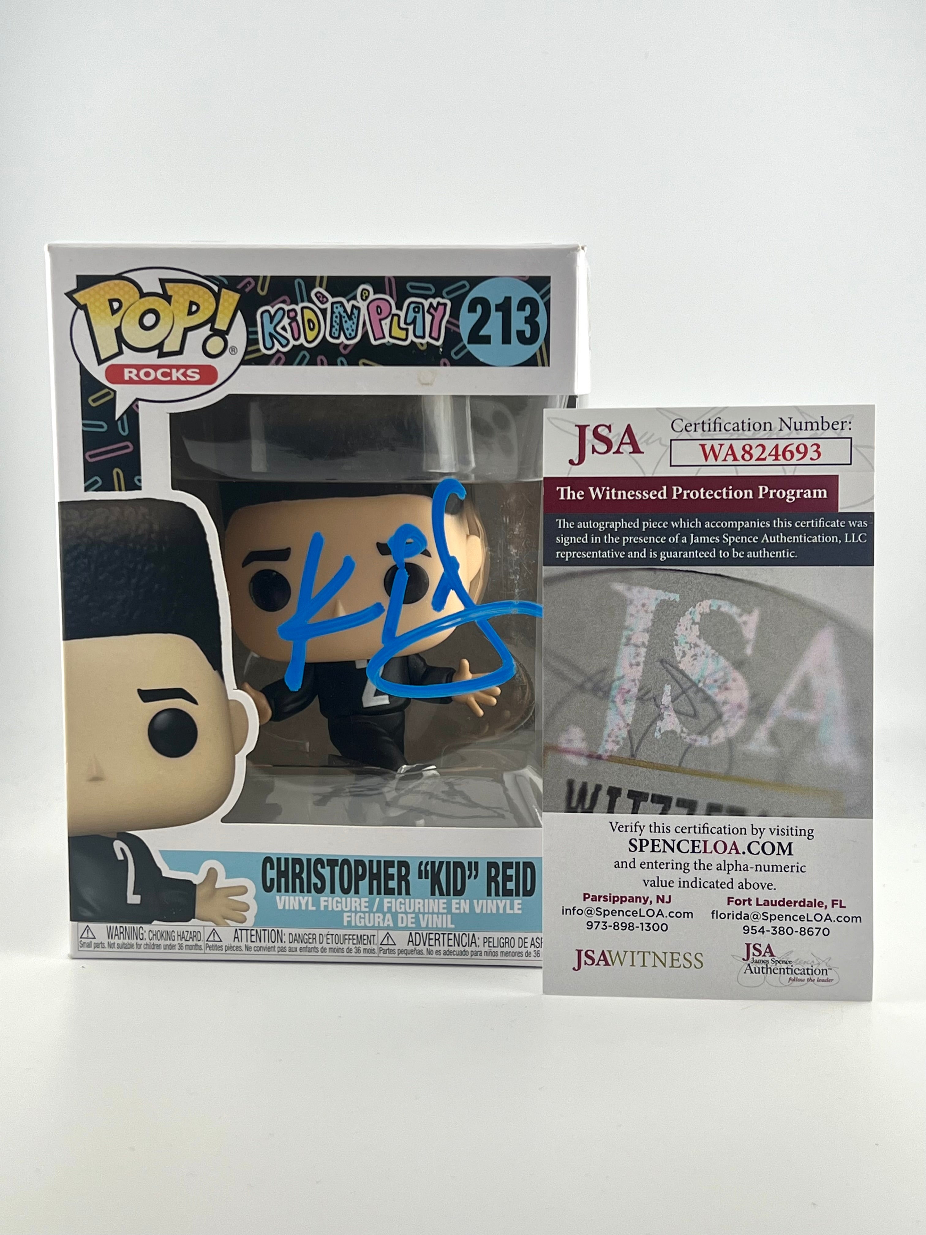 Funko Pop! CHRISTOPHER "KID" REID 213 AUTO