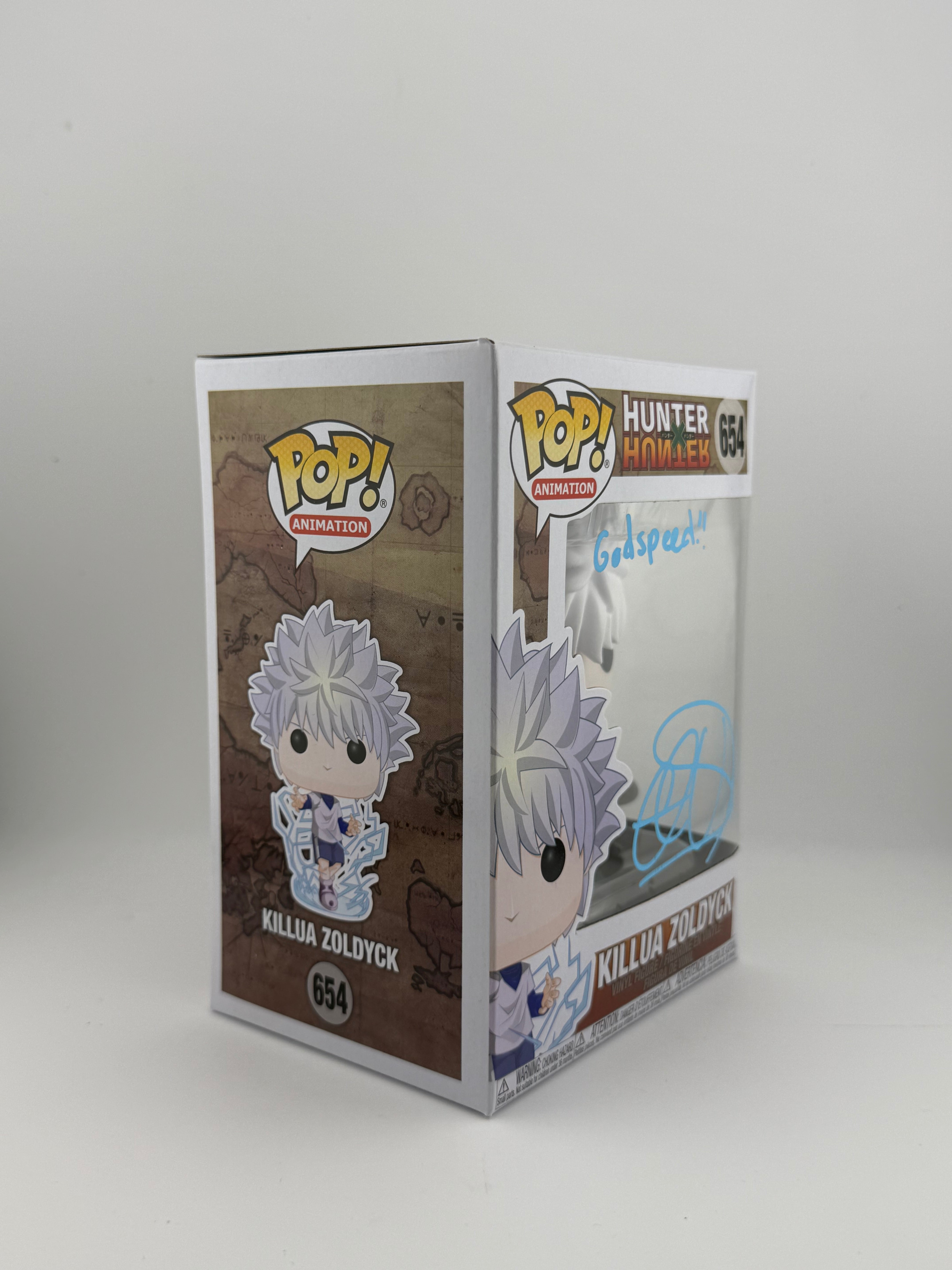 Funko POP! SIGNED KILLUA ZOLDYCK 654