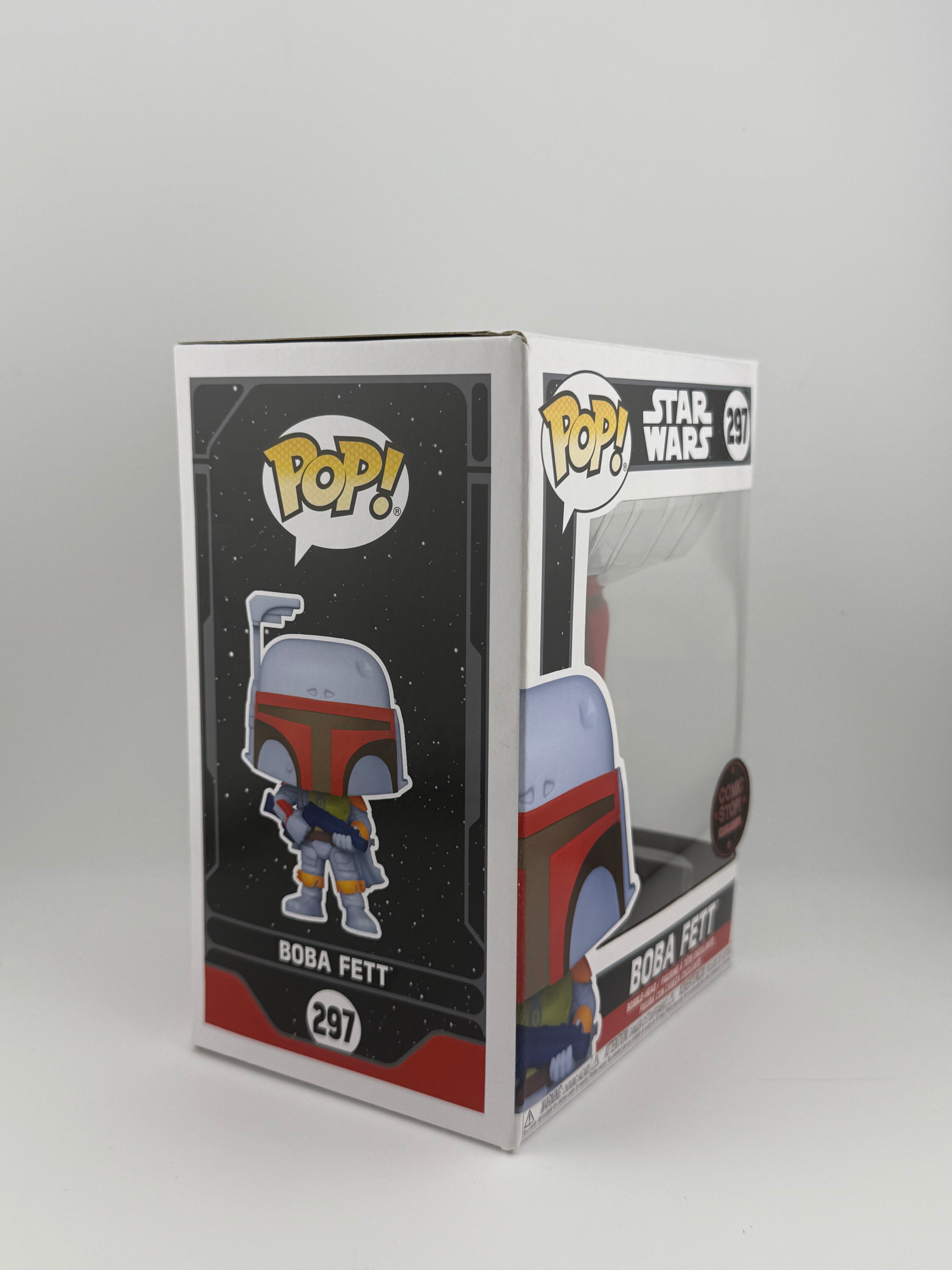 Funko POP! BOBA FETT 297 COMIC STOP EXCLUSIVE
