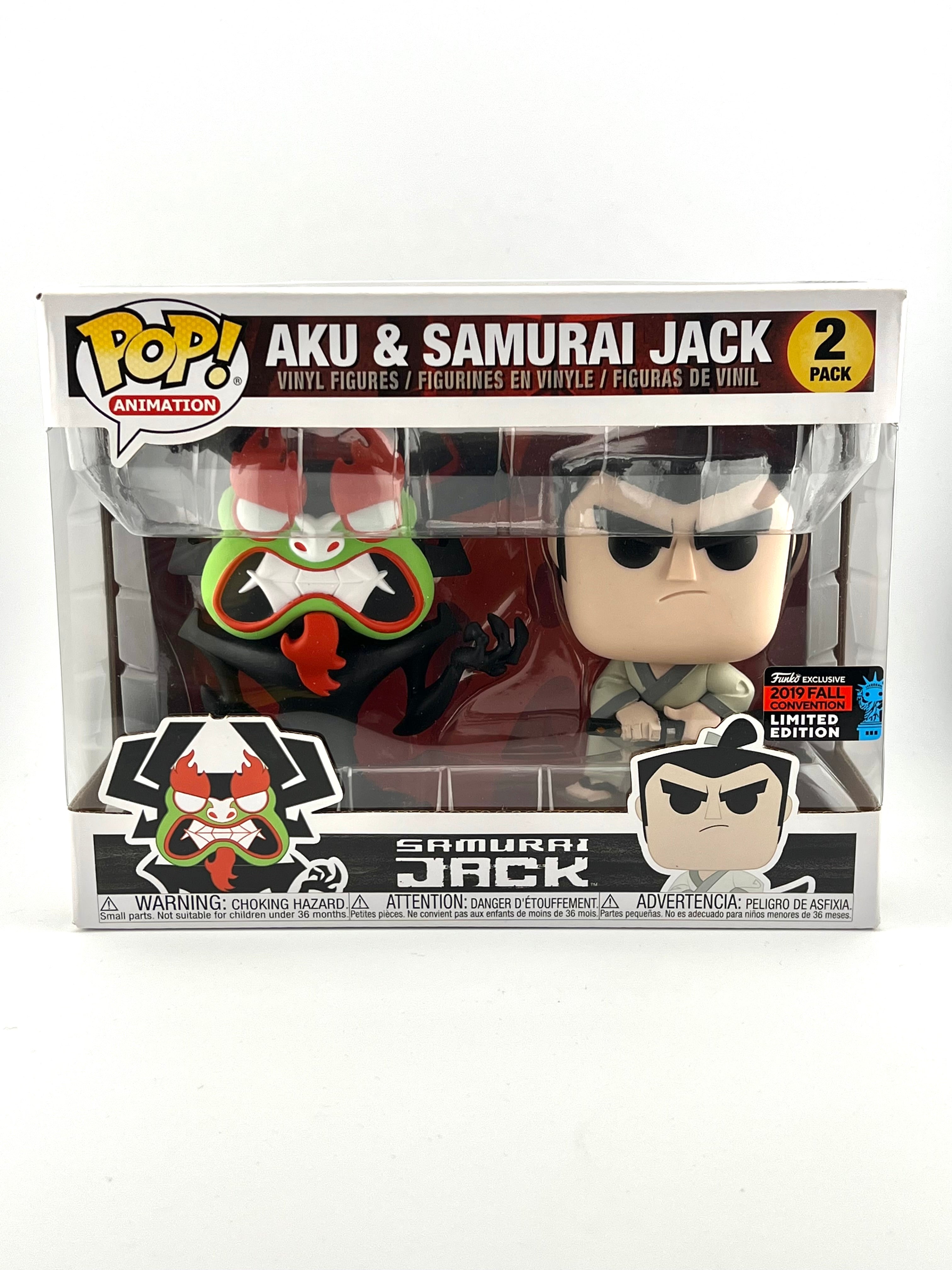 Aku & store Samurai Jack Funko Pop