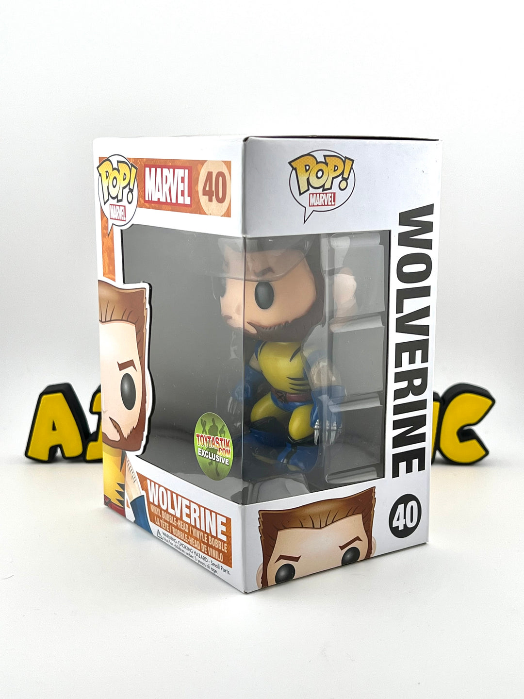 Funko Pop! Wolverine (Unmasked) 40 - Toytastik Exclusive - X-Men