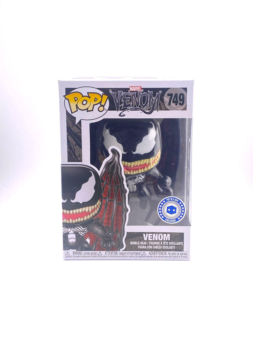 Funko Pop! Marvel: Venom 749 (Pop in the Box exclusive)