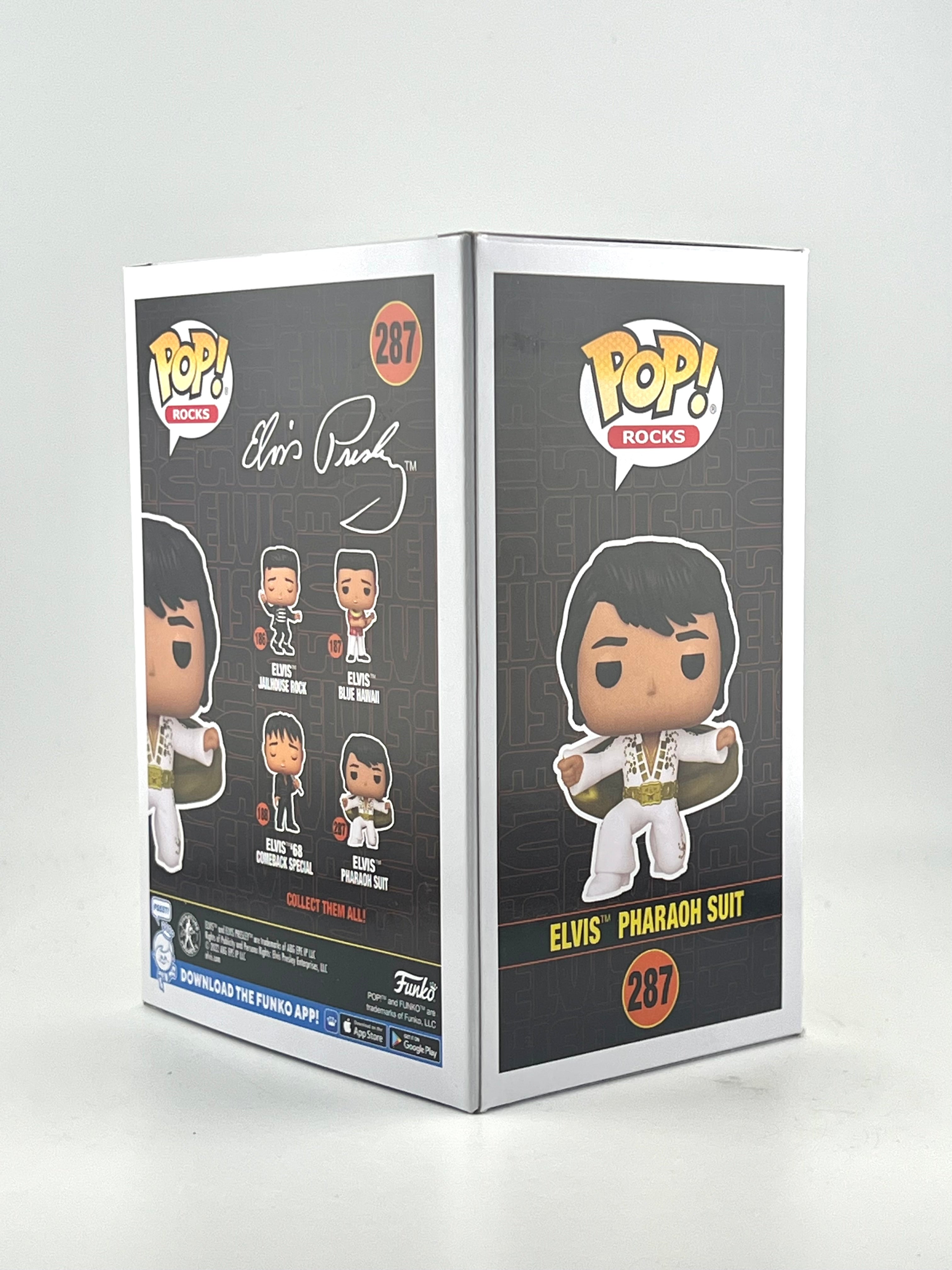 Funko Pop! ELVIS PHARAOH SUIT 287 AUTO