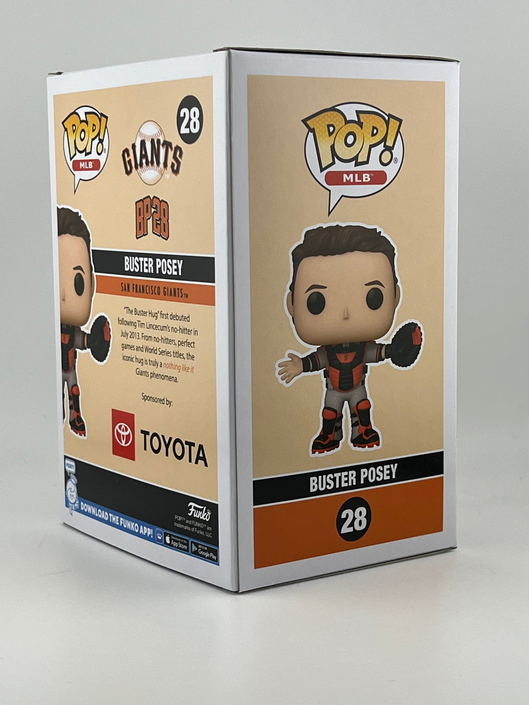 Funko Pop! Buster Posey 28 Autographed by Buster Posey SF GIANTS Authenticated