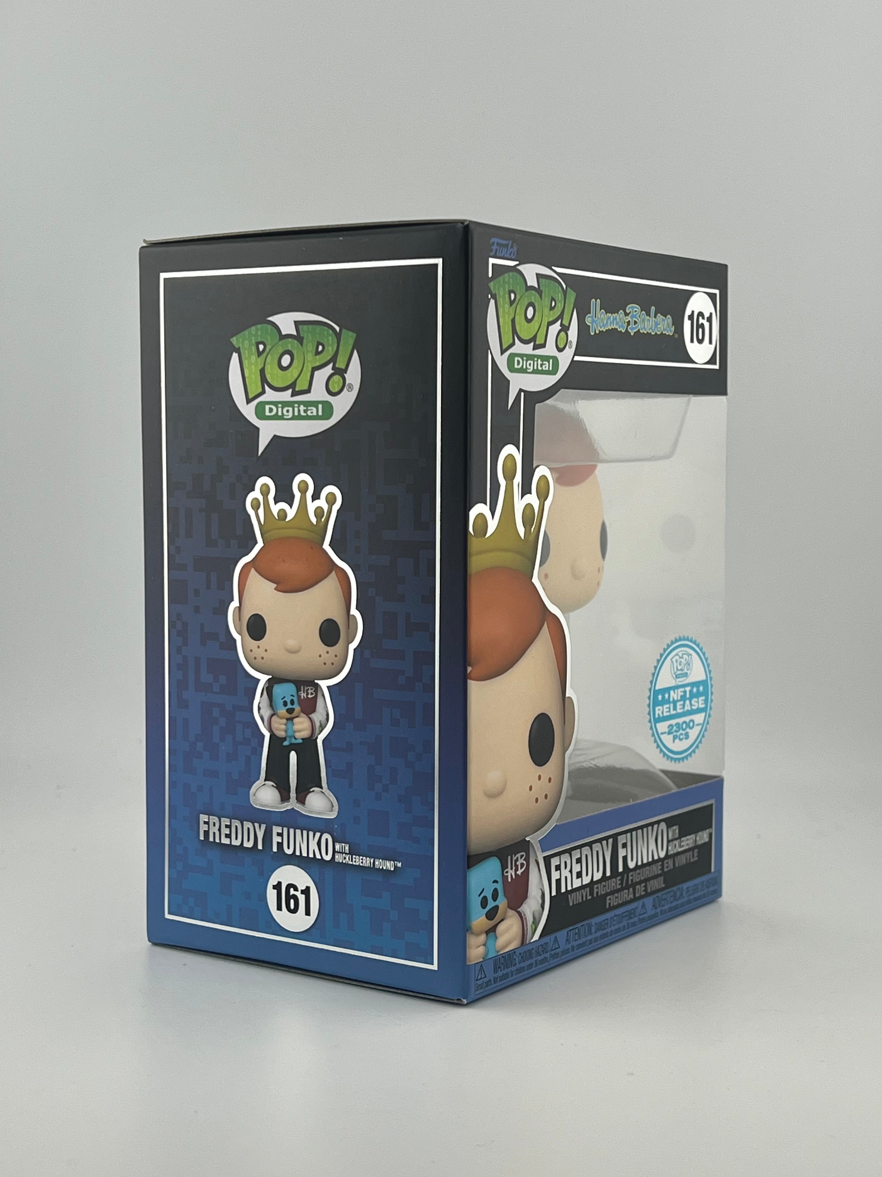 Funko Pop! FREDDY FUNKO WITH HUCKLEBERRY HOUND 161 NFT LE