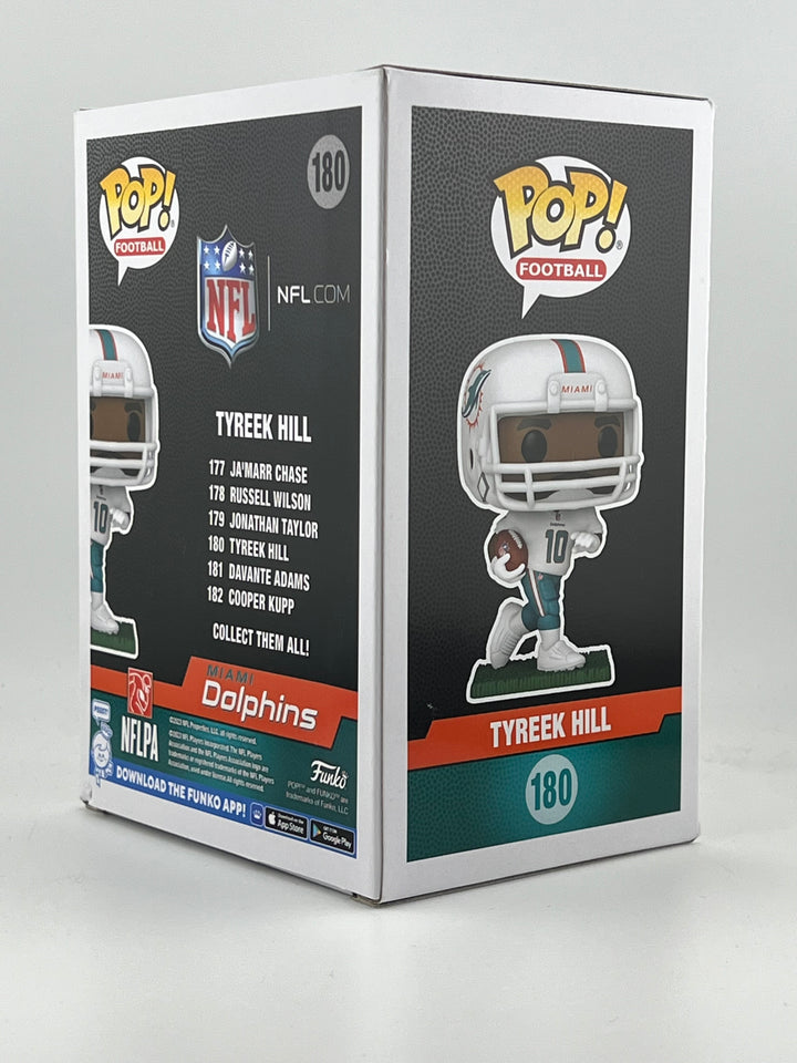 Funko Pop! Tyreek Hill 180 Autographed by Tyreek Hill Beckett Authenticated