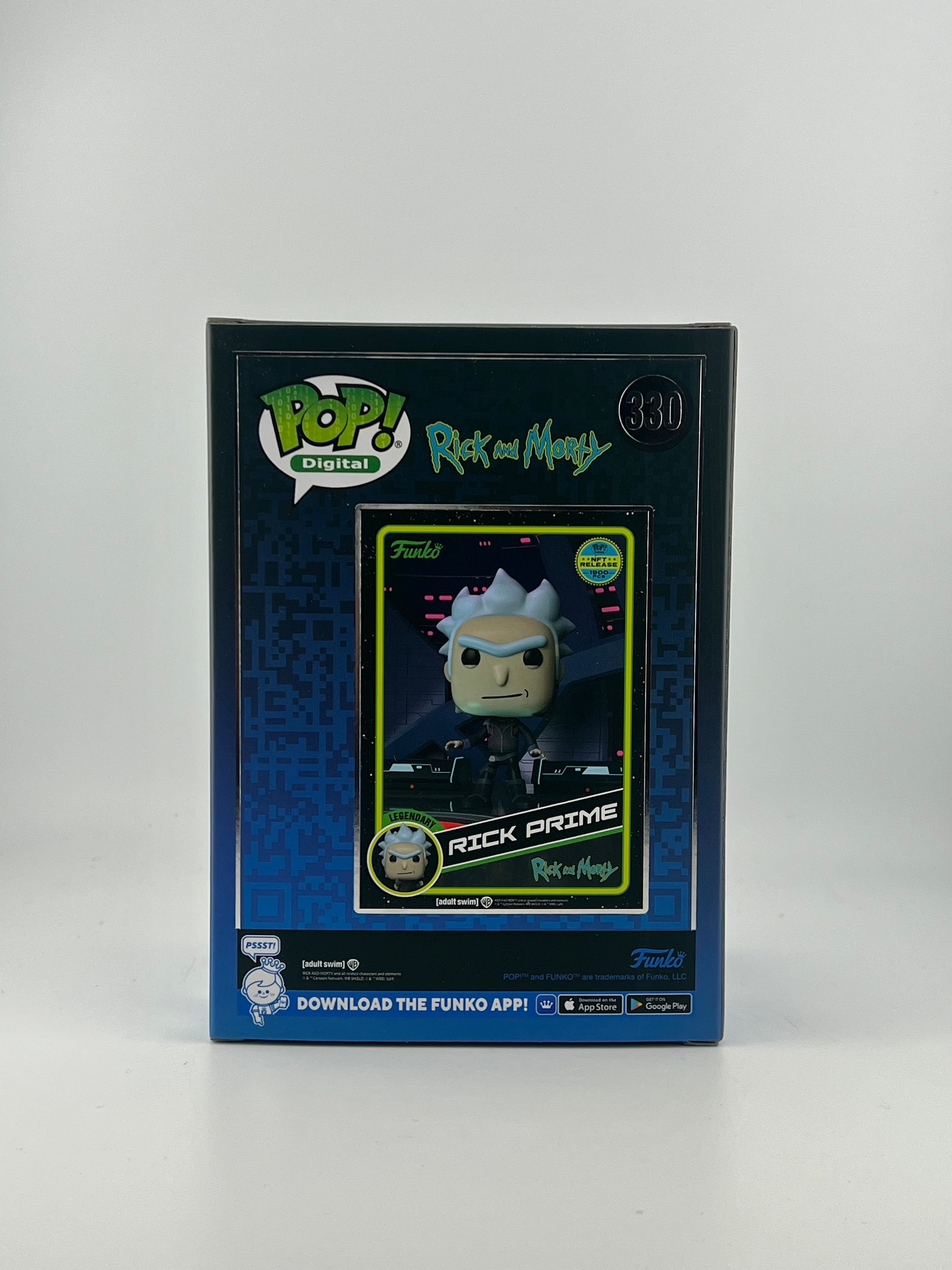 Funko Pop! RICK PRIME 330 NFT LE 1900