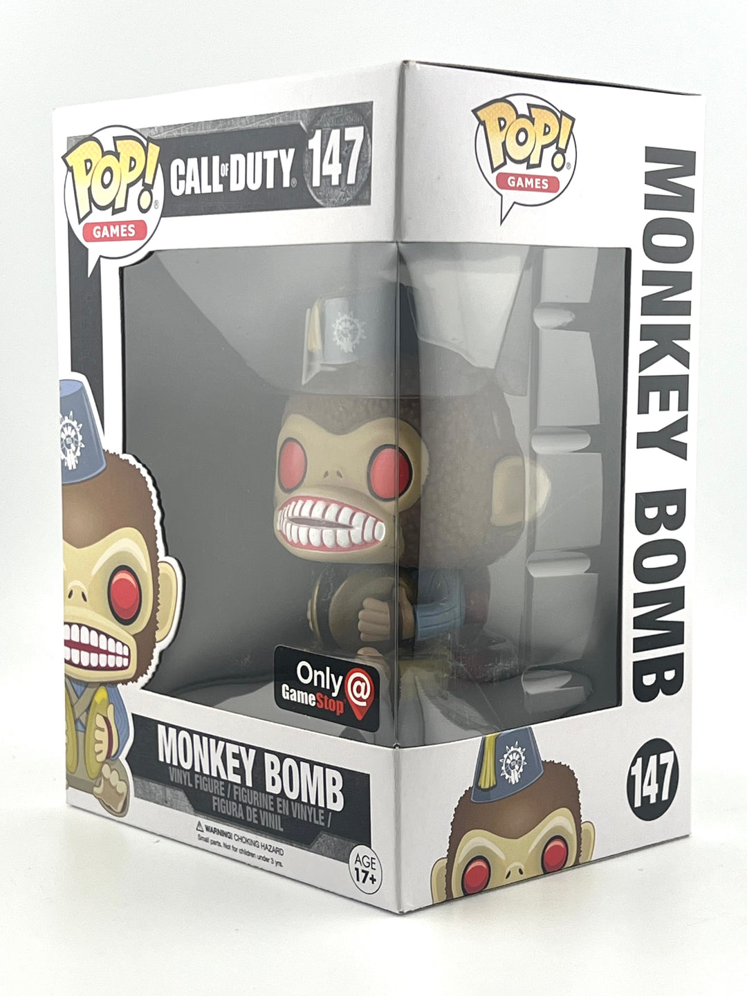 FUNKO POP! MONKEY BOMB 147 GAMESTOP EXCLUSIVE