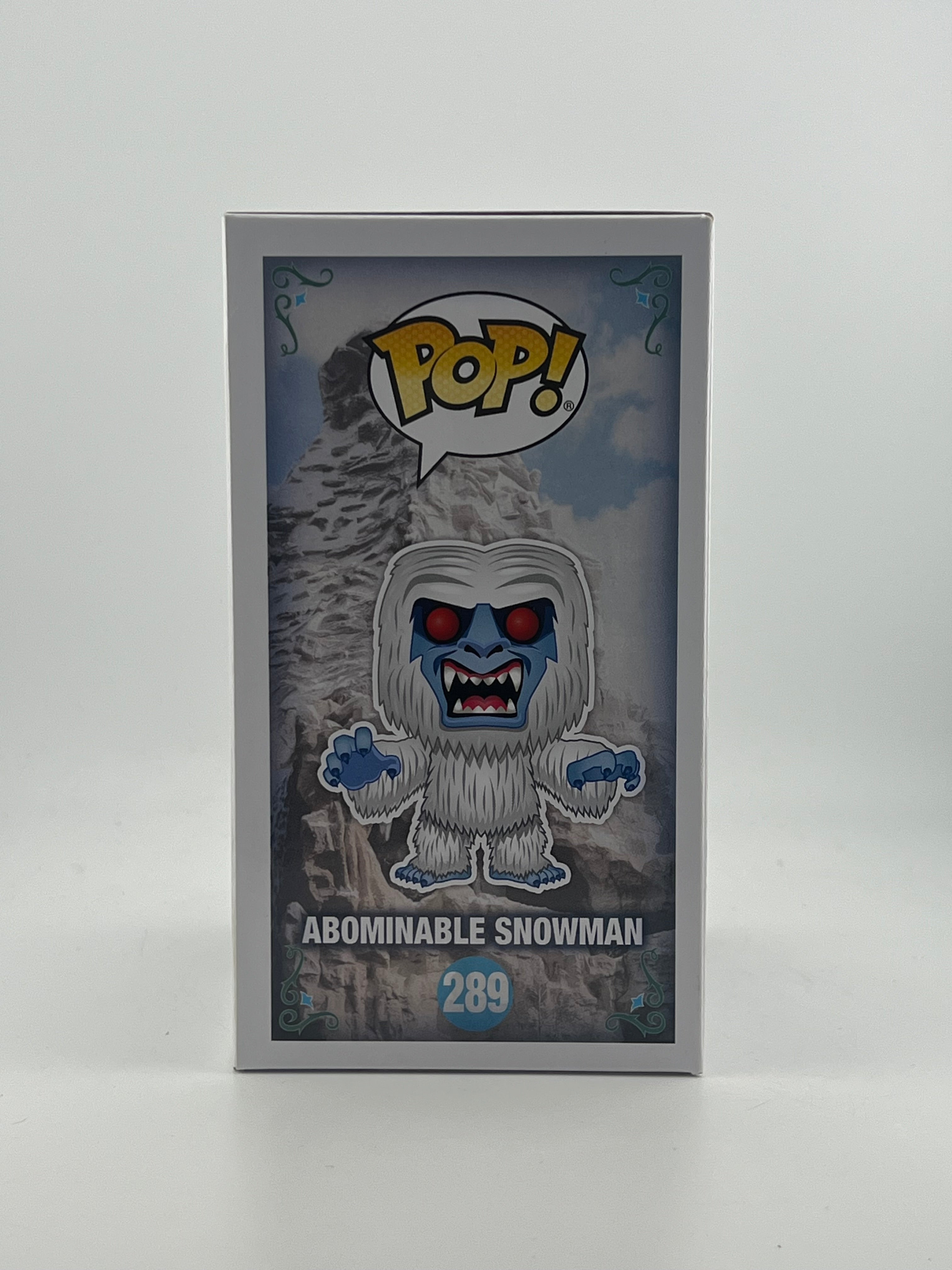 Funko Pop - ABOMINABLE SNOWMAN 289 DIAMOND / DISNEY PARKS