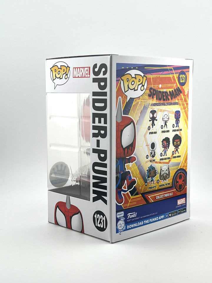 Funko Pop! Across the spiderverse: spider-punk 1231 (Funko exclusive)