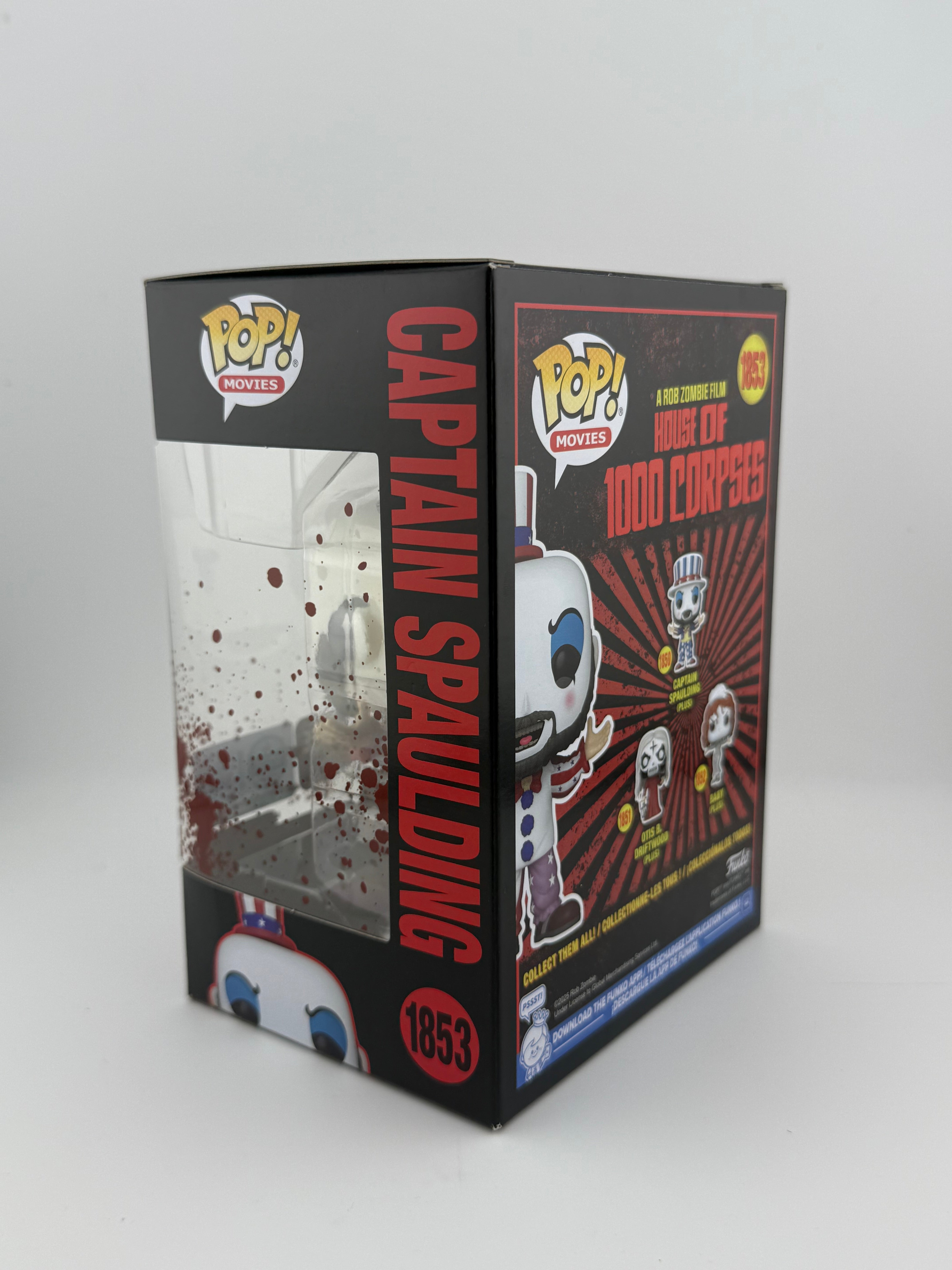Funko POP! CAPTAIN SPAULDING 1853 SCARE FAIR EXCLUSIVE 2025 LE 9500