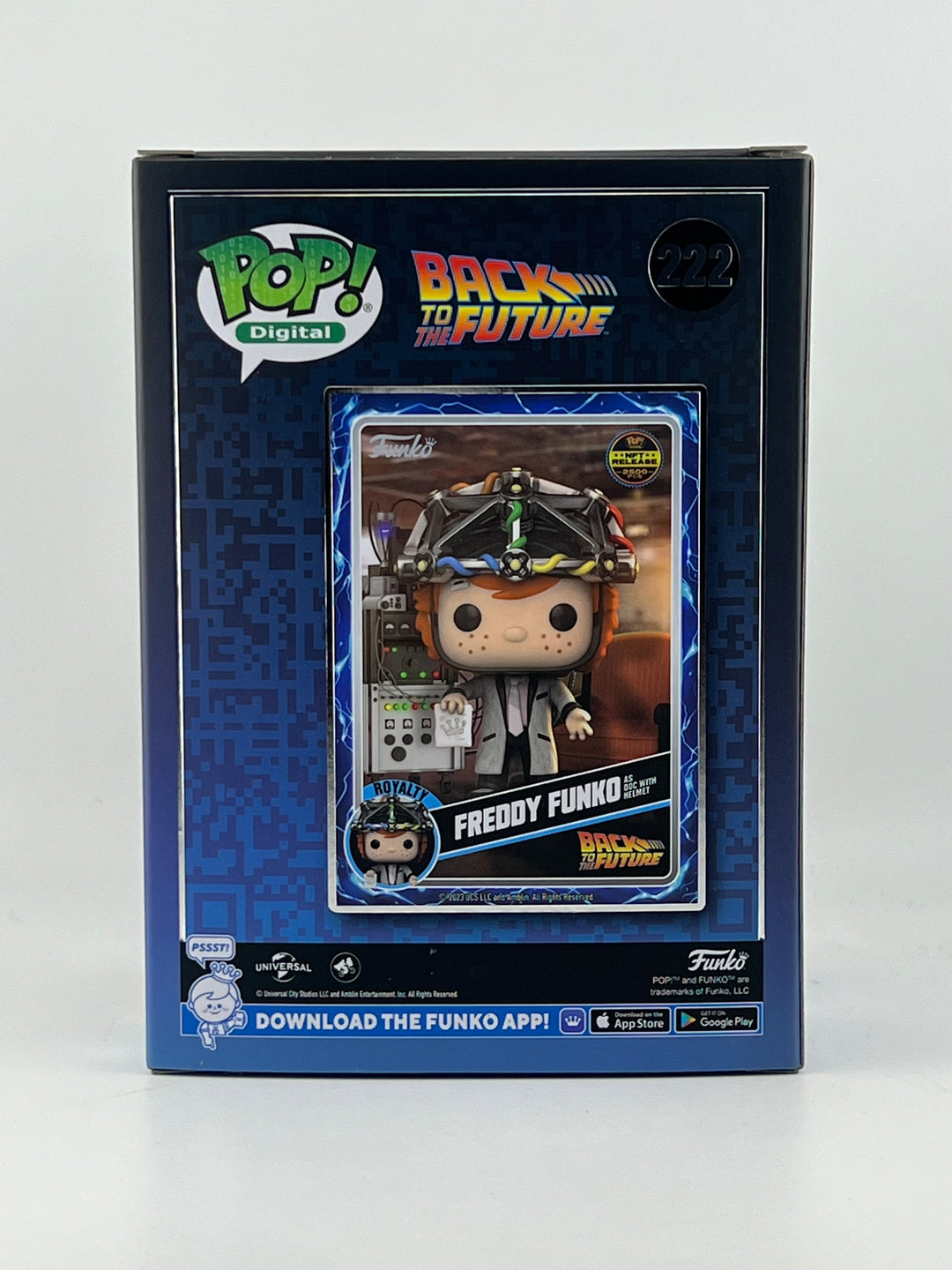 Funko Pop! Freddy Funko as Doc With Helmet 222 NFT LE2500