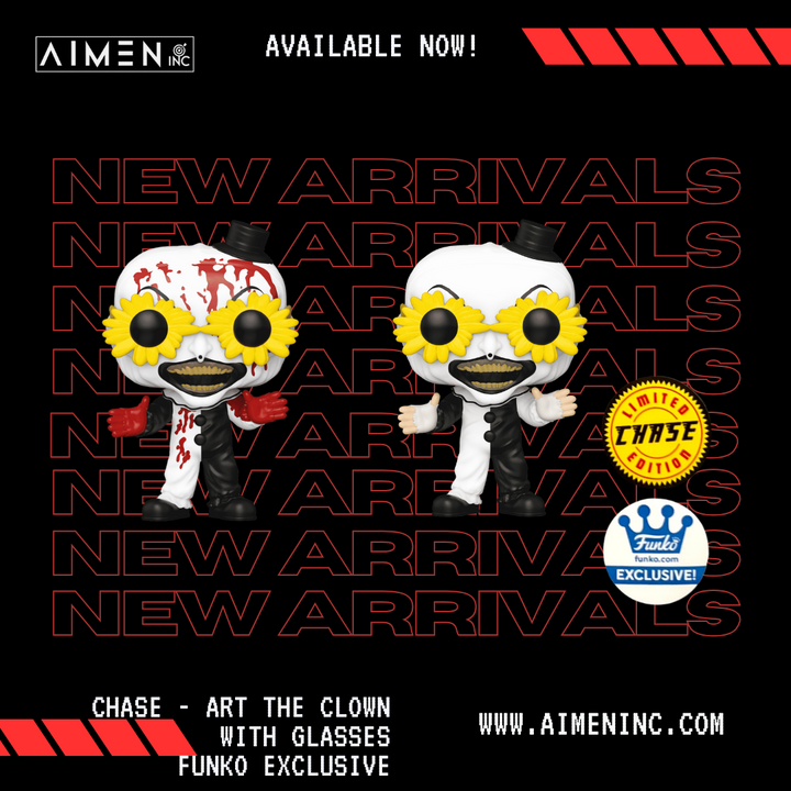 Art The Clown With glasses Bundle (Chase + Common)