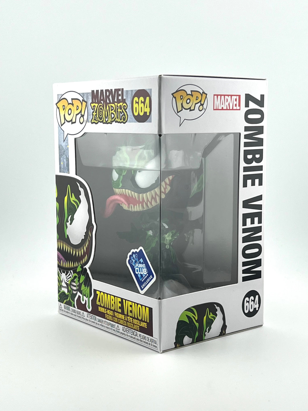 Funko pop! Marvel: Zombie Venom 664 - (Funko Club GameStop Exclusive)