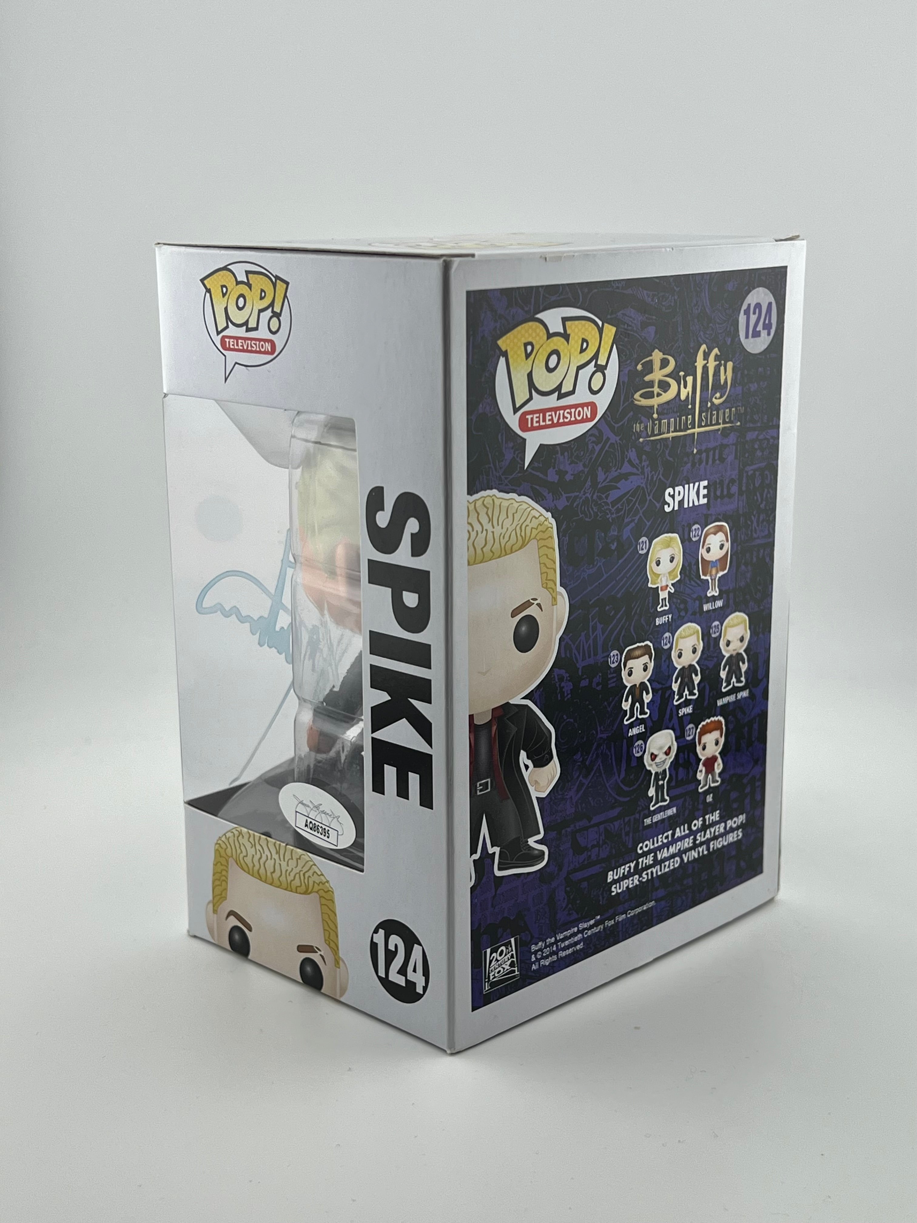 SIGNED SPIKE 124 - Buffy The Vampier Slayer + JSA - James Marsters