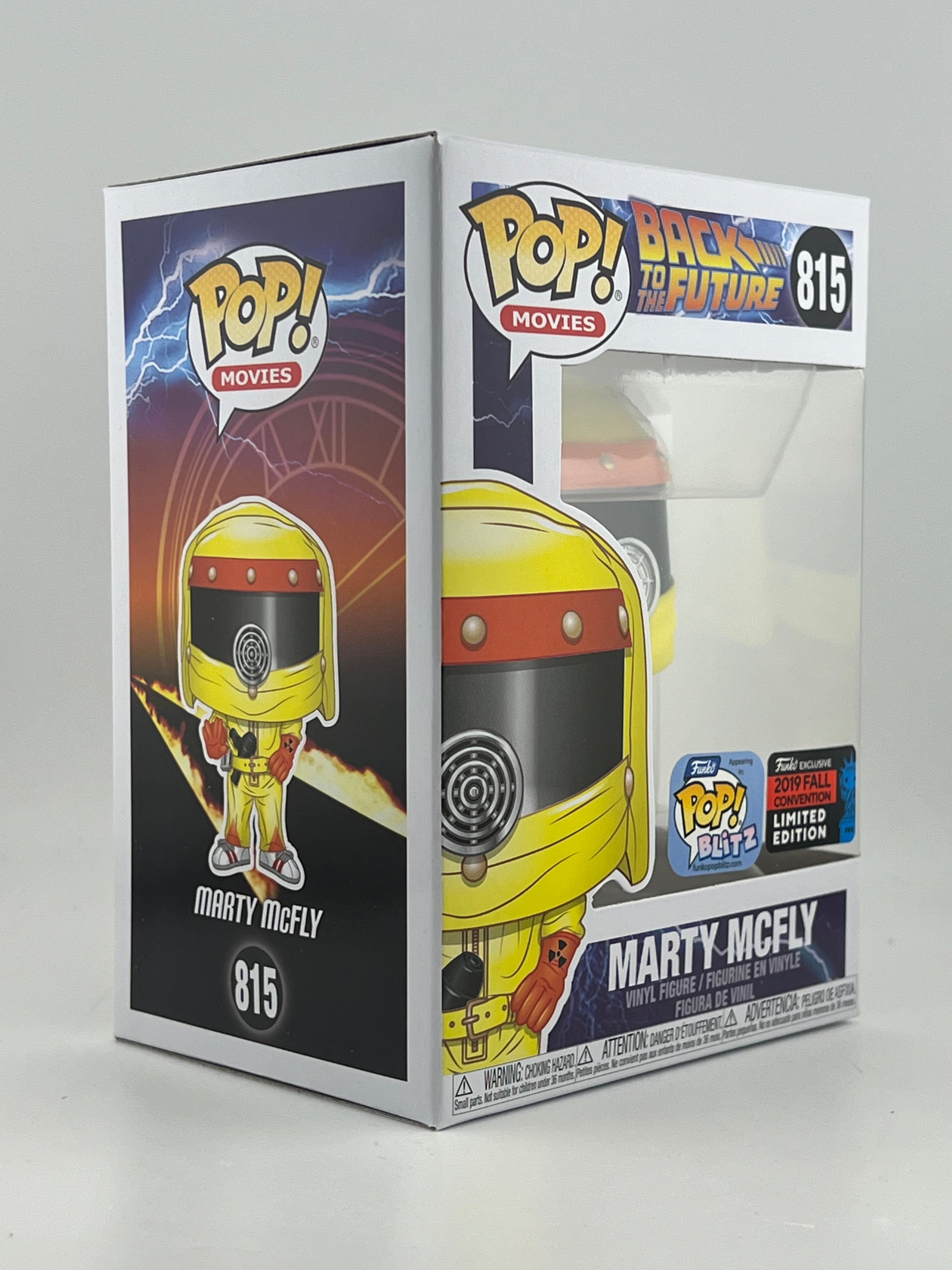 Funko Pop - MARTY MCFLY 815 FUNKO POP BLITZ 2019 FALL CONVENTION - Back To The Future