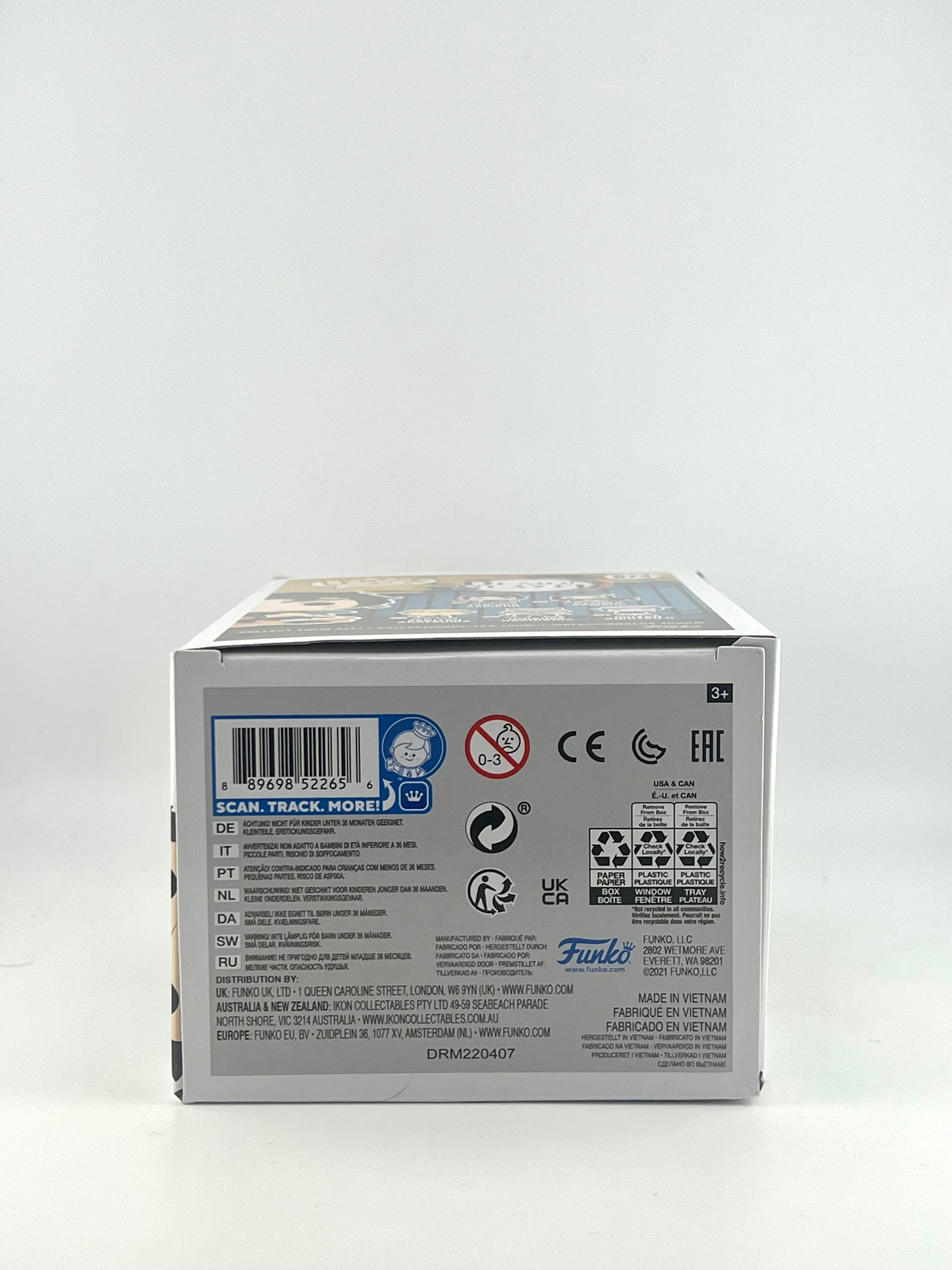 FUNKO POP! TANJIRO KAMADO 874 GLOW CHASE Signed + PSA