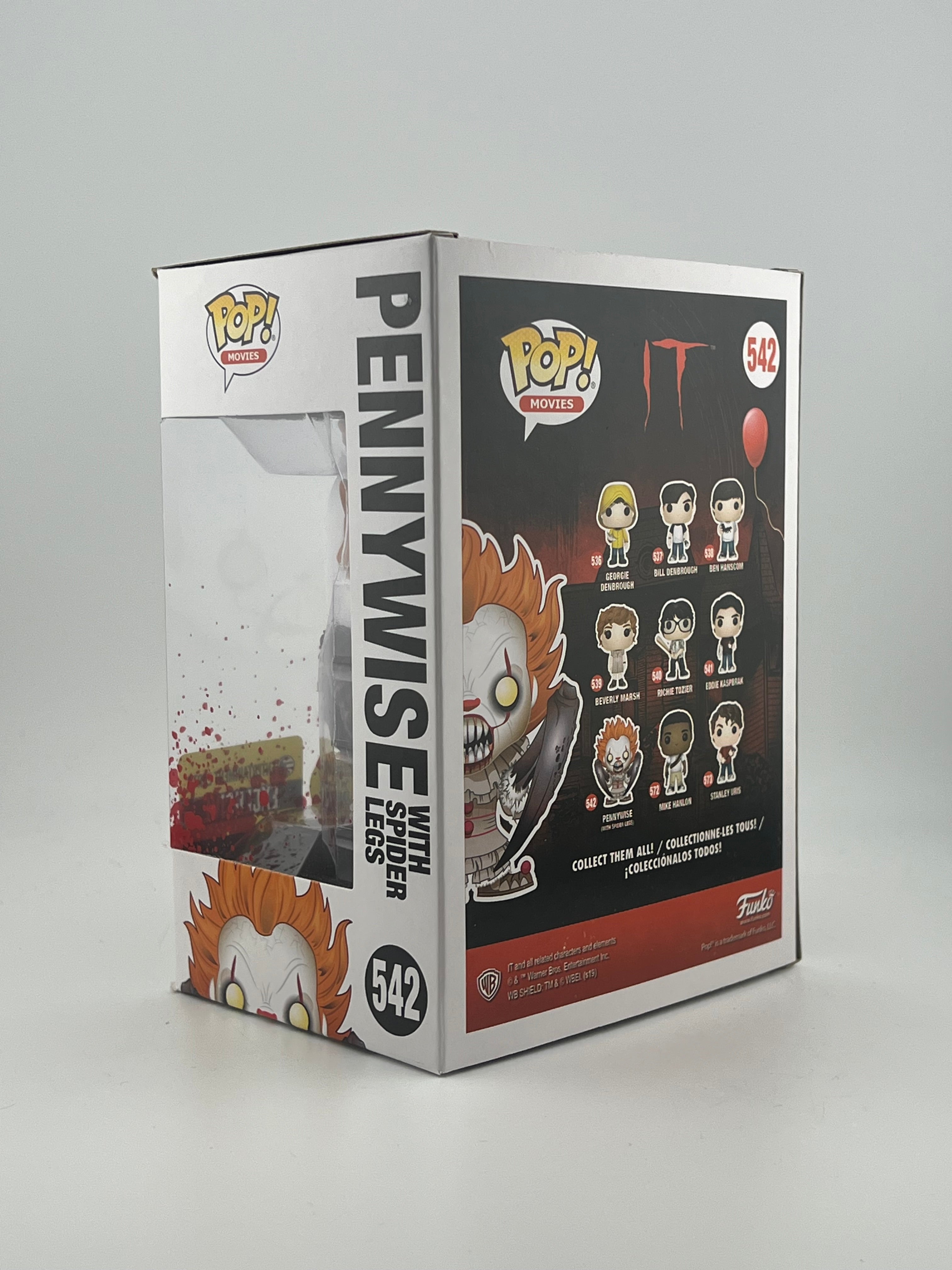 Funko Pop - PENNYWISE (WITH SPIDER LEGS) 542 GITD EE