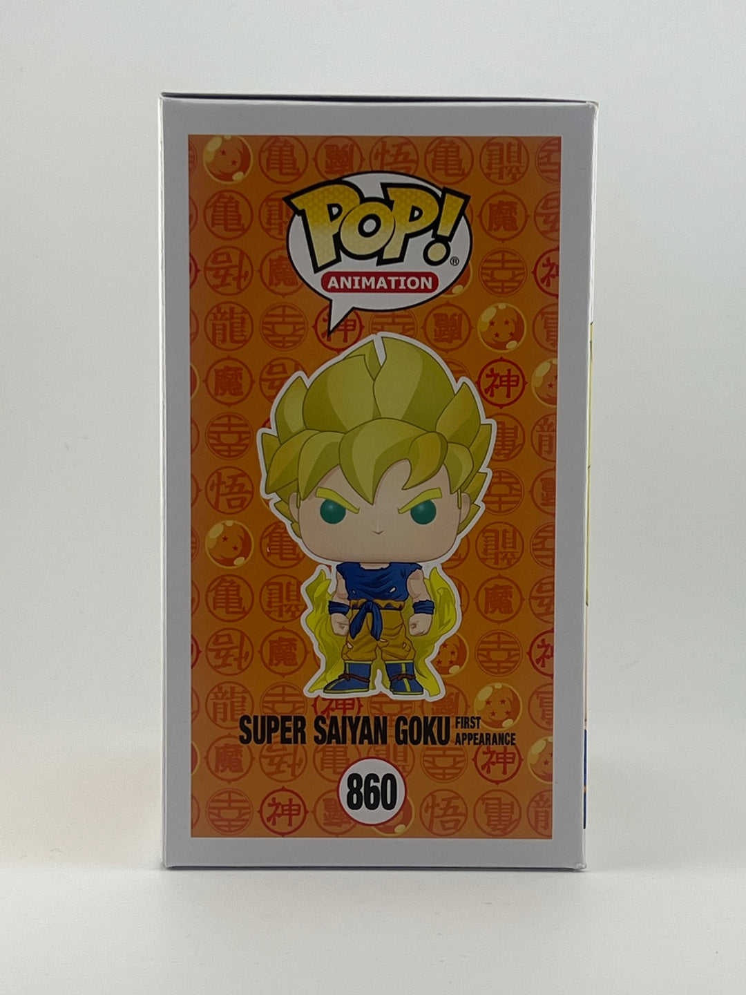 FUNKO POP! SUPER SAIYAN GOKU First appearance 860 GITD GO EXCLUSIVE JVA SIGNED