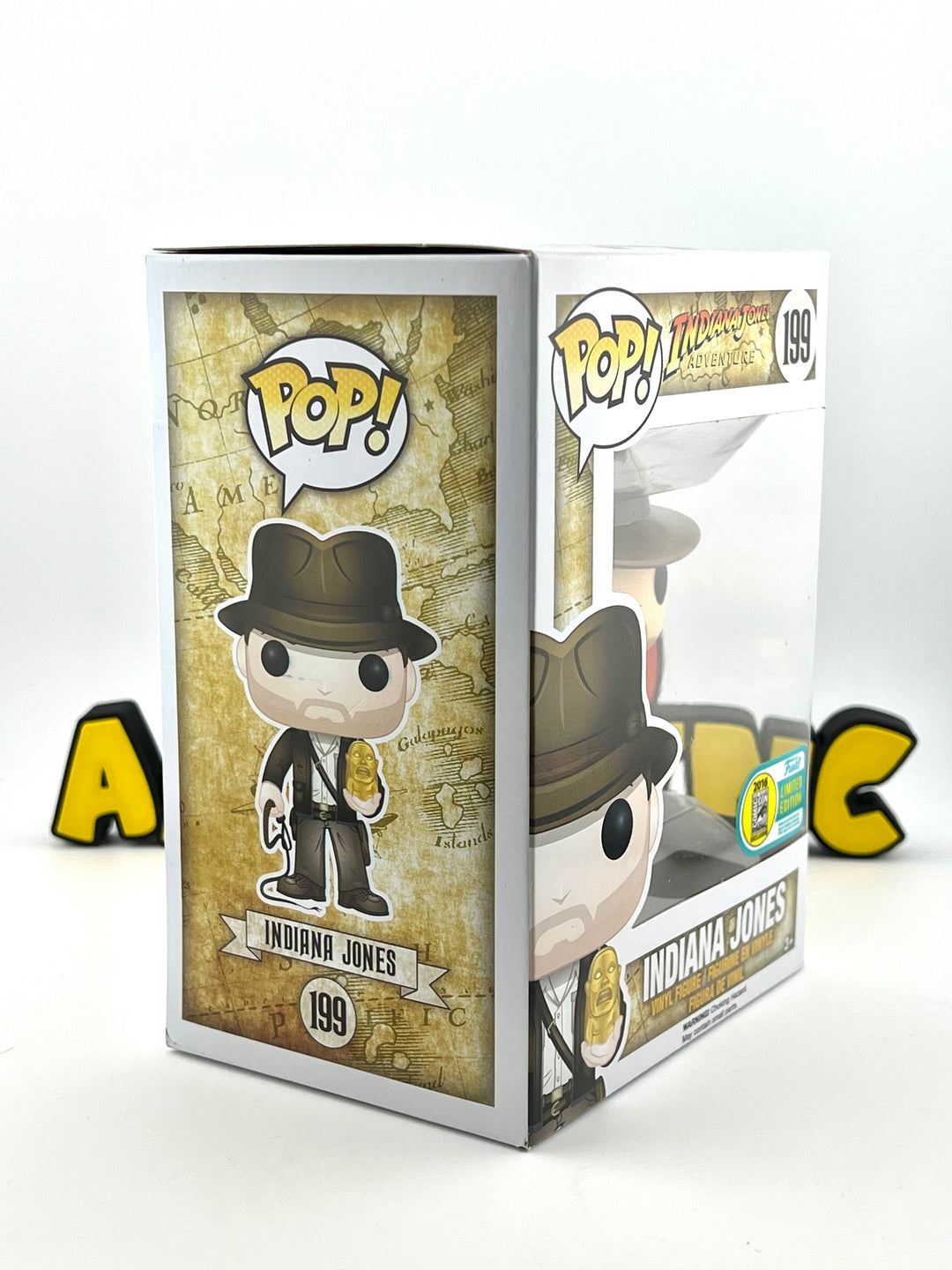 Funko Pop! Indiana Jones 199 - 2016 San Diego Comic Con Exclusive