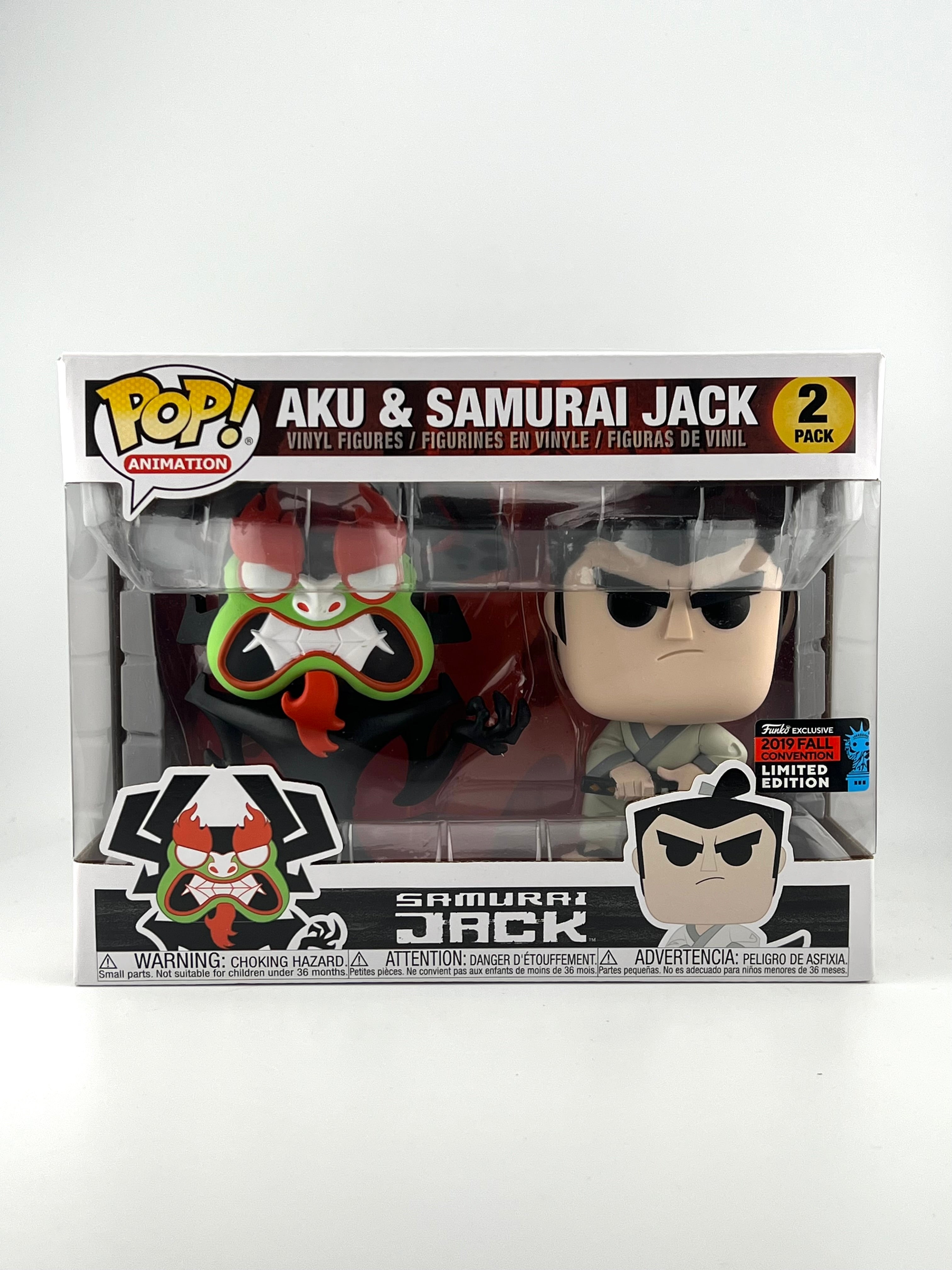 Funko Pop! Aku & Samurai Jack Shared Sticker