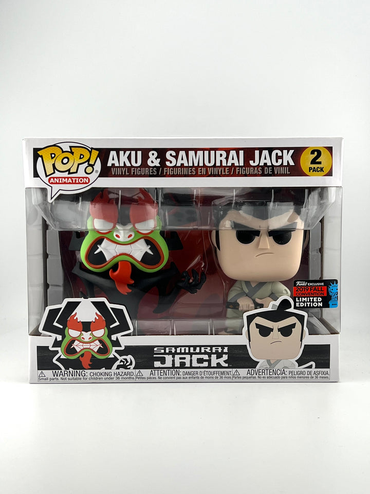 Funko Pop! Aku & Samurai Jack Shared Sticker