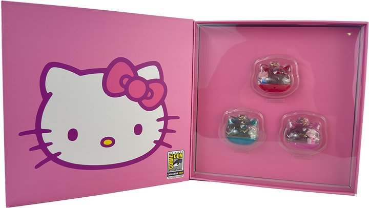 2025 SDCC Exclusive Sanrio Hello Kitty “Hello Kitty” Tsunameez 3‑Pack Set