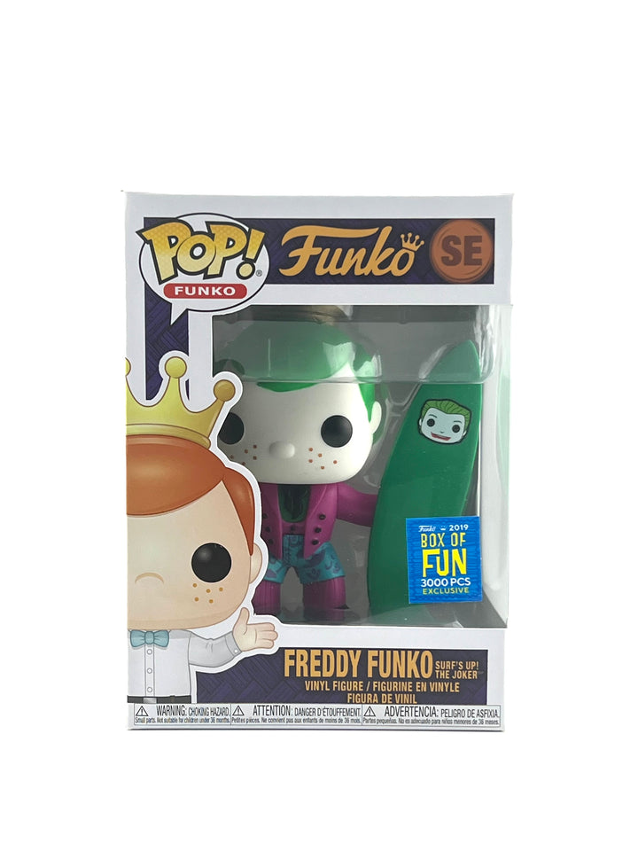 Funko Pop! Freddy Funko Surf’s Up Joker (Box of fun 3,000 pcs)