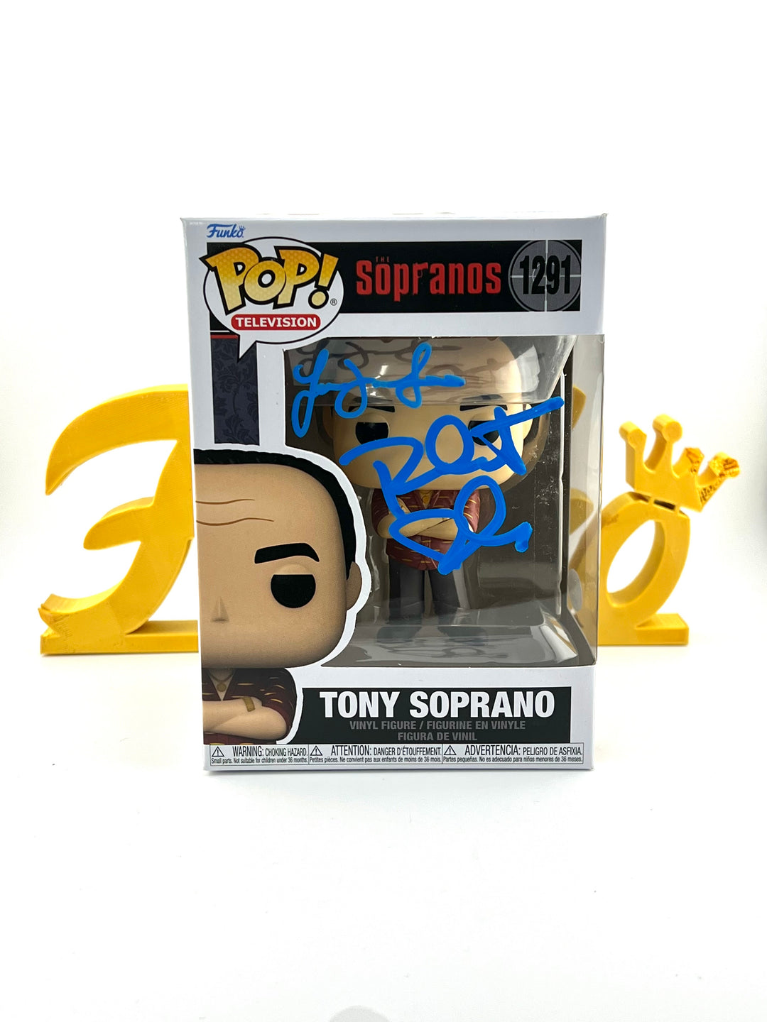 Funko Pop! Tony Soprano 1259 - Autographed by Robert IIer and Jamie-Lynn Sigler - JSA Authenticated