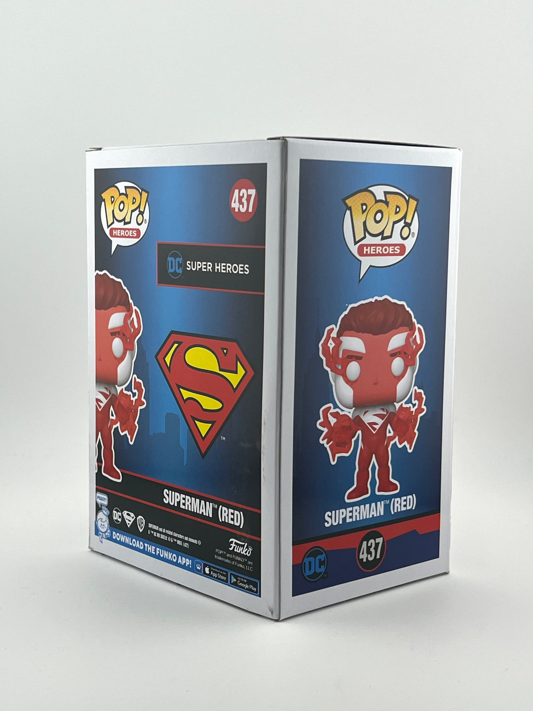 Funko Pop! DC: Superman (Red) 437 (NYCC)