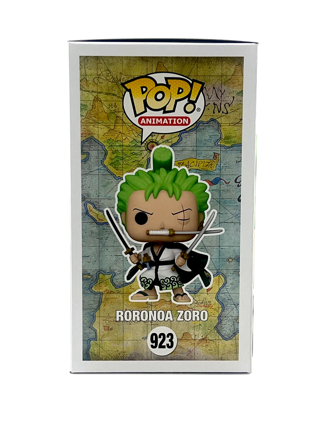 FUNKO POP! RORONOA ZORO 923 GITD VOLCANO EXCUSIVE JVA SIGNED