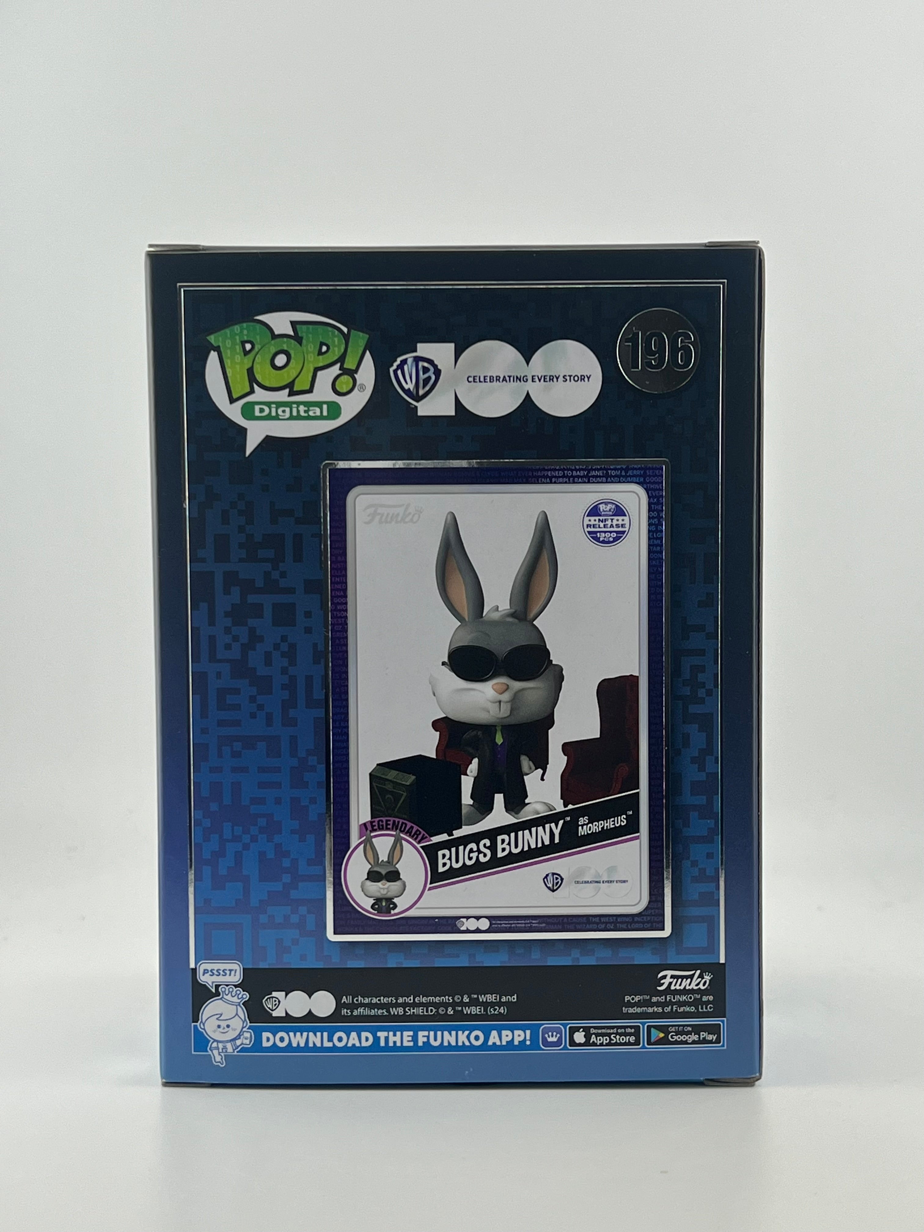 Funko Pop! Bugs Bunny as Morpheus 196 NFT LE1300