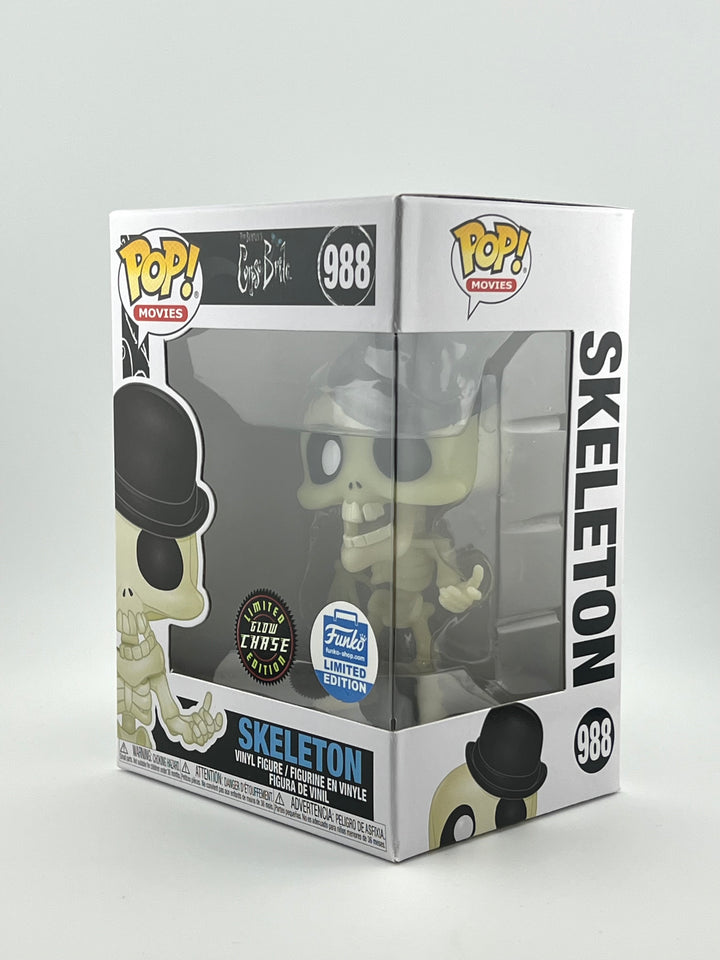 Funko Pop! Corpse Bride: Skeleton 988 chase (Funko exclusive)