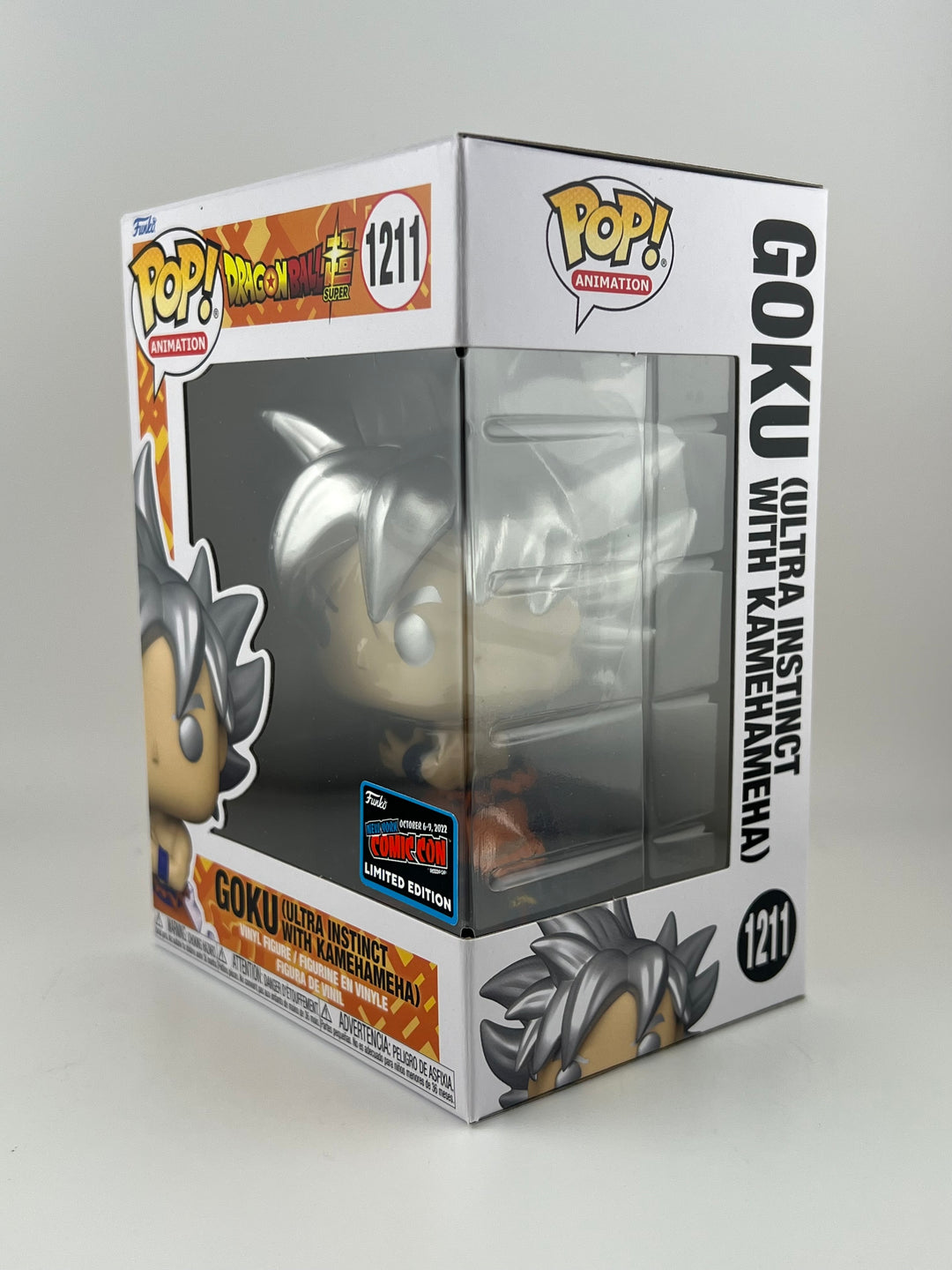 Funko pop! Goku (ultra instinct with Kamehameha) 1211 NYCC exclusive