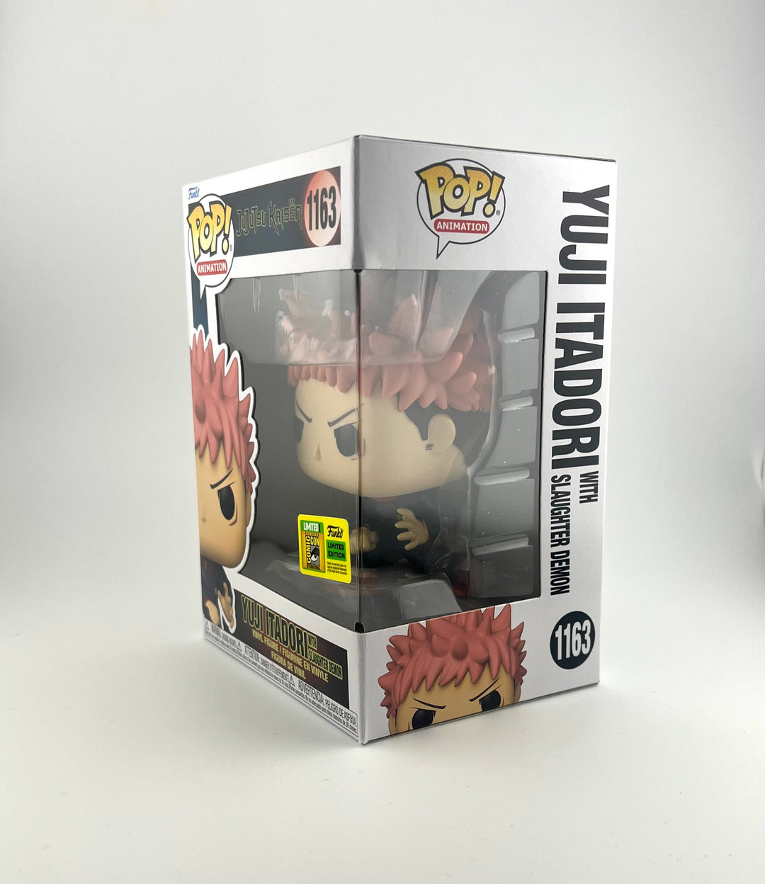Funko Pop! Yuji Itadori with Slaughter Demon 1163 SDCC EXCLUSIVE