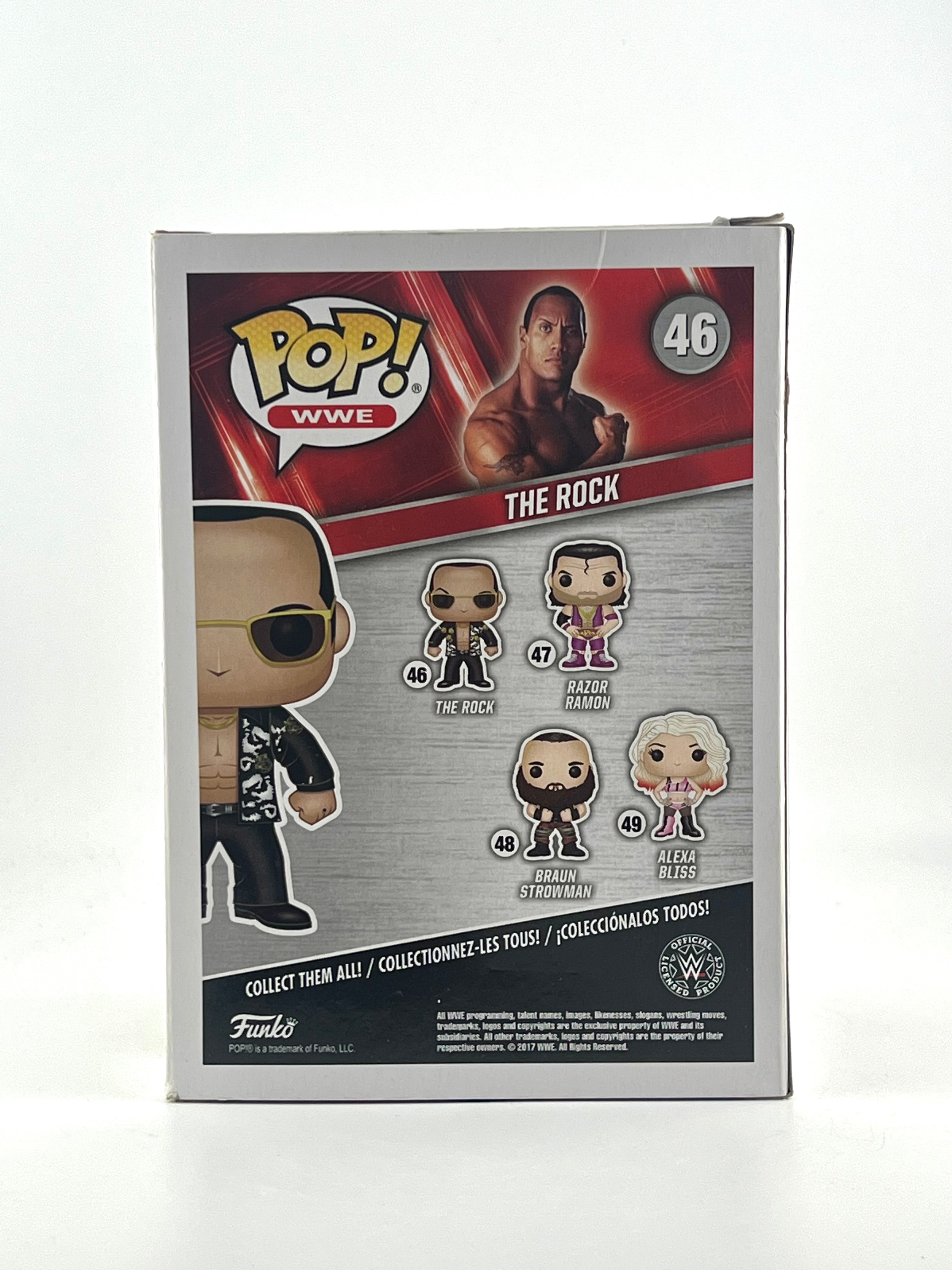 Funko Pop! THE ROCK 46 CHASE