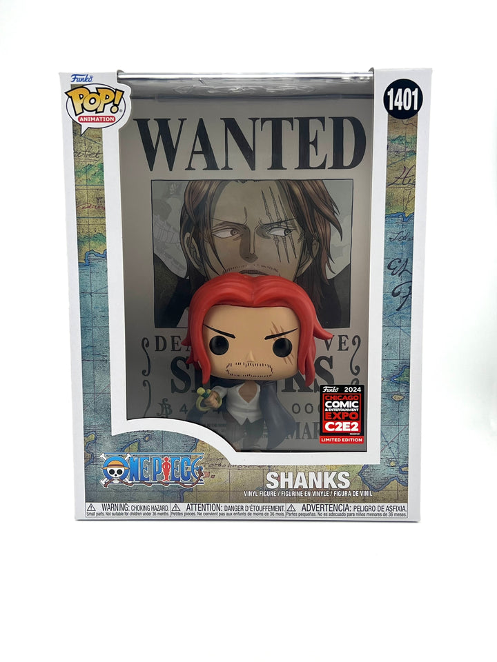 Funko Pop! Shanks Wanted Poster 1401 C2E2