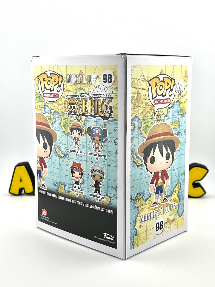 Monkey D. Luffy 98 - Autographed By Colleen Clinkenbeard + JSA Authentication - One Piece - Funko Pop!