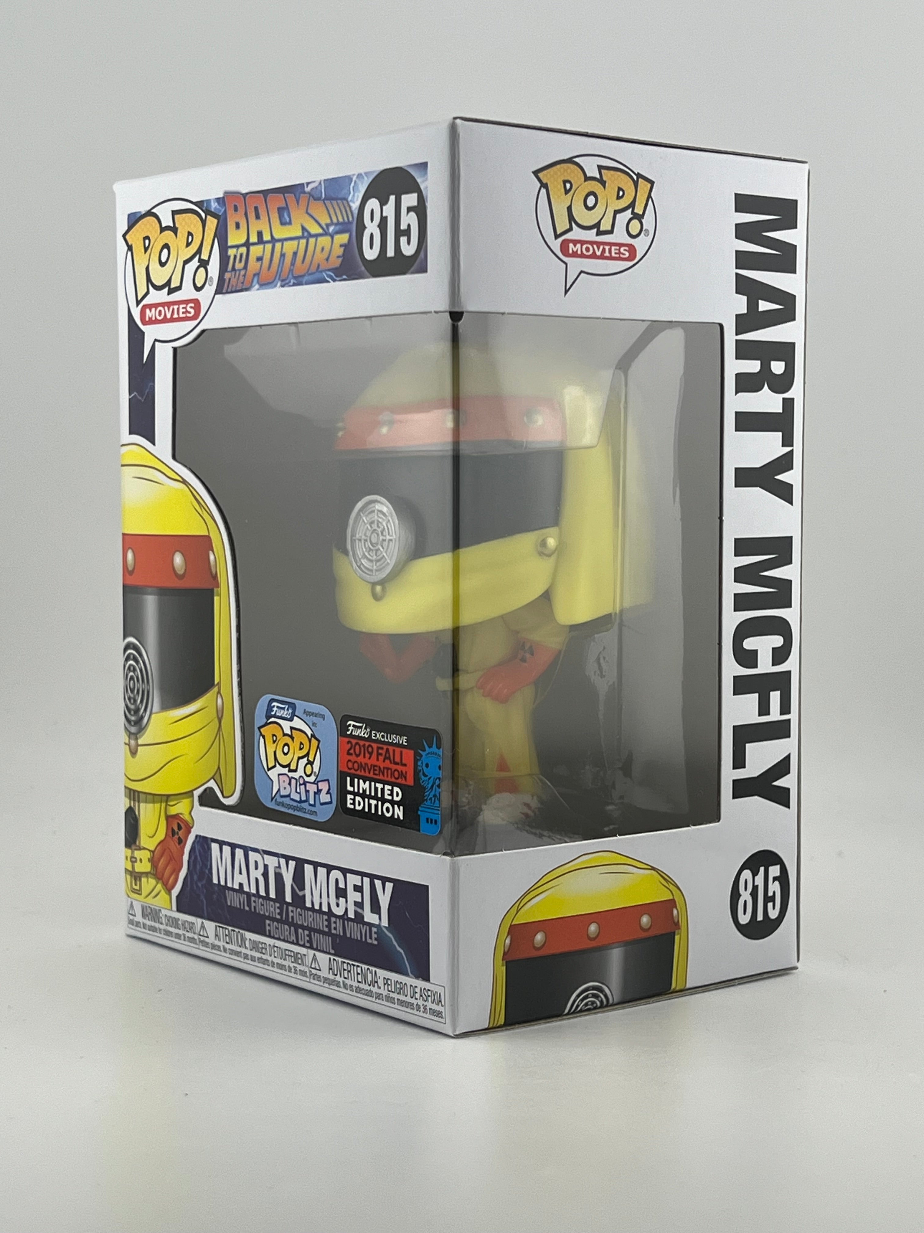 Funko Pop - MARTY MCFLY 815 FUNKO POP BLITZ 2019 FALL CONVENTION - Back To The Future