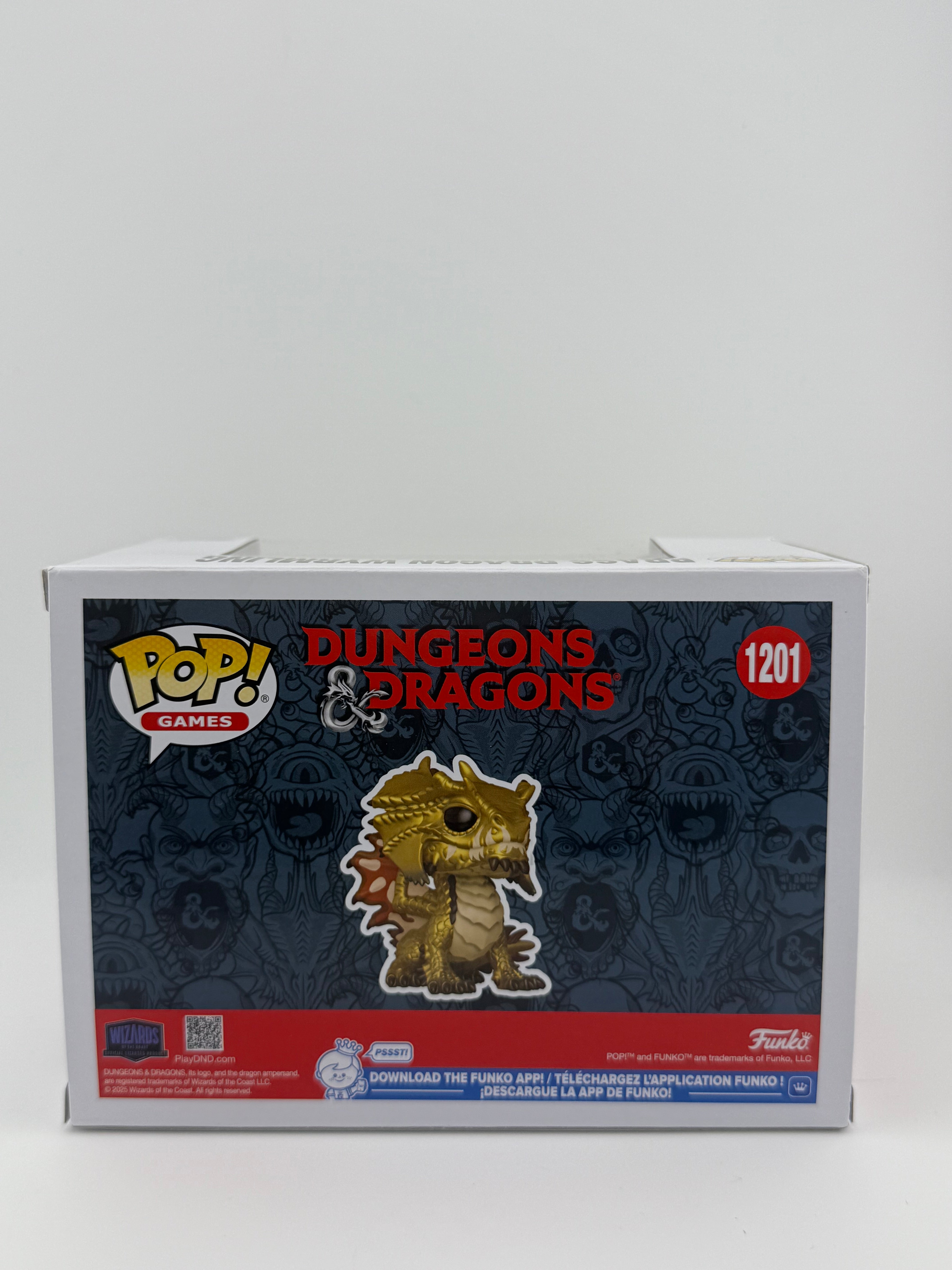Funko POP! BRASS DRAGON WYRMLING 1201 SPRING CONVENTION SHARED EXCLUSIVE 2026