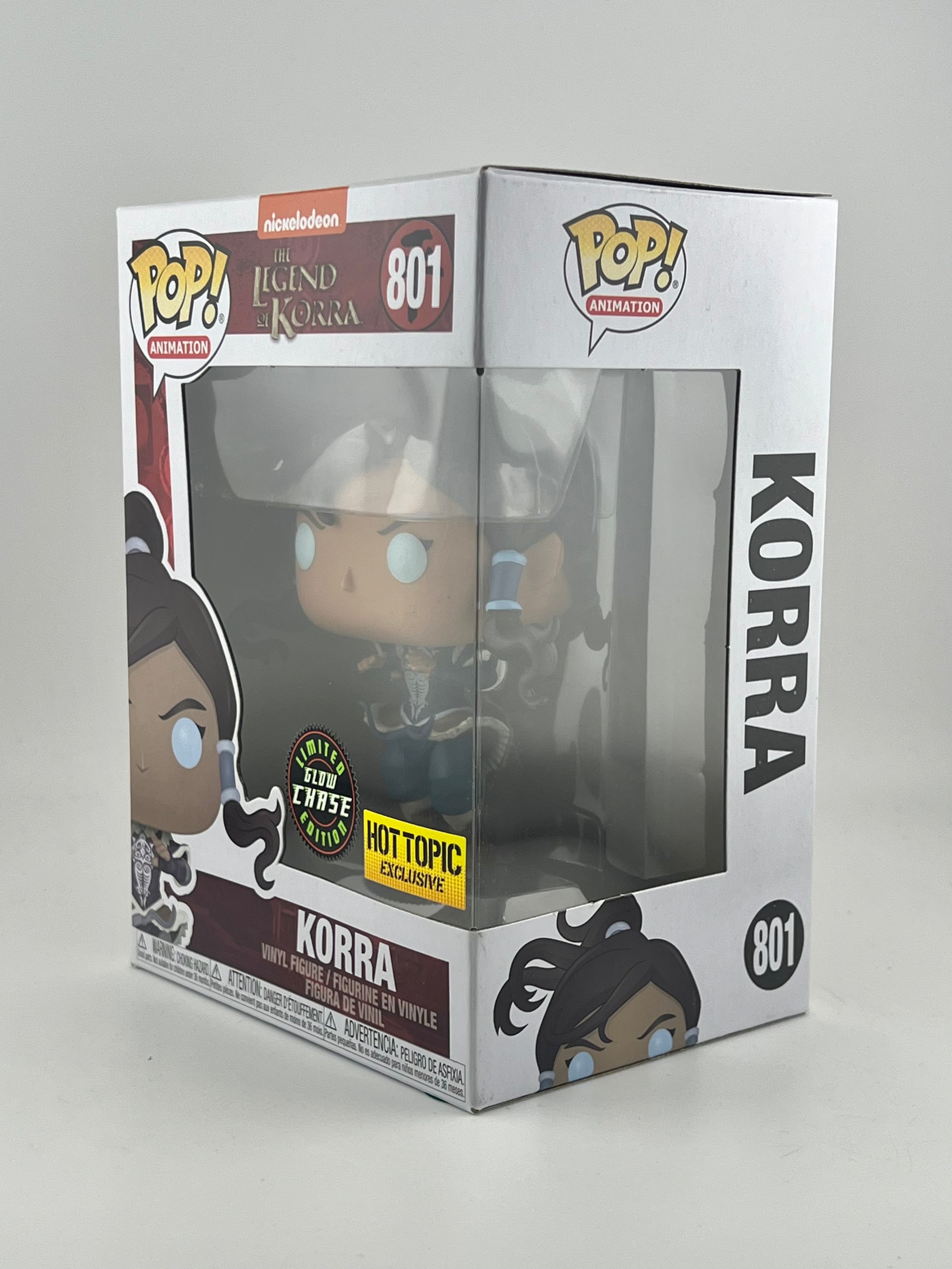Funko Pop! KORRA 801 GITD CHASE HOT TOPIC EXCLUSIVE
