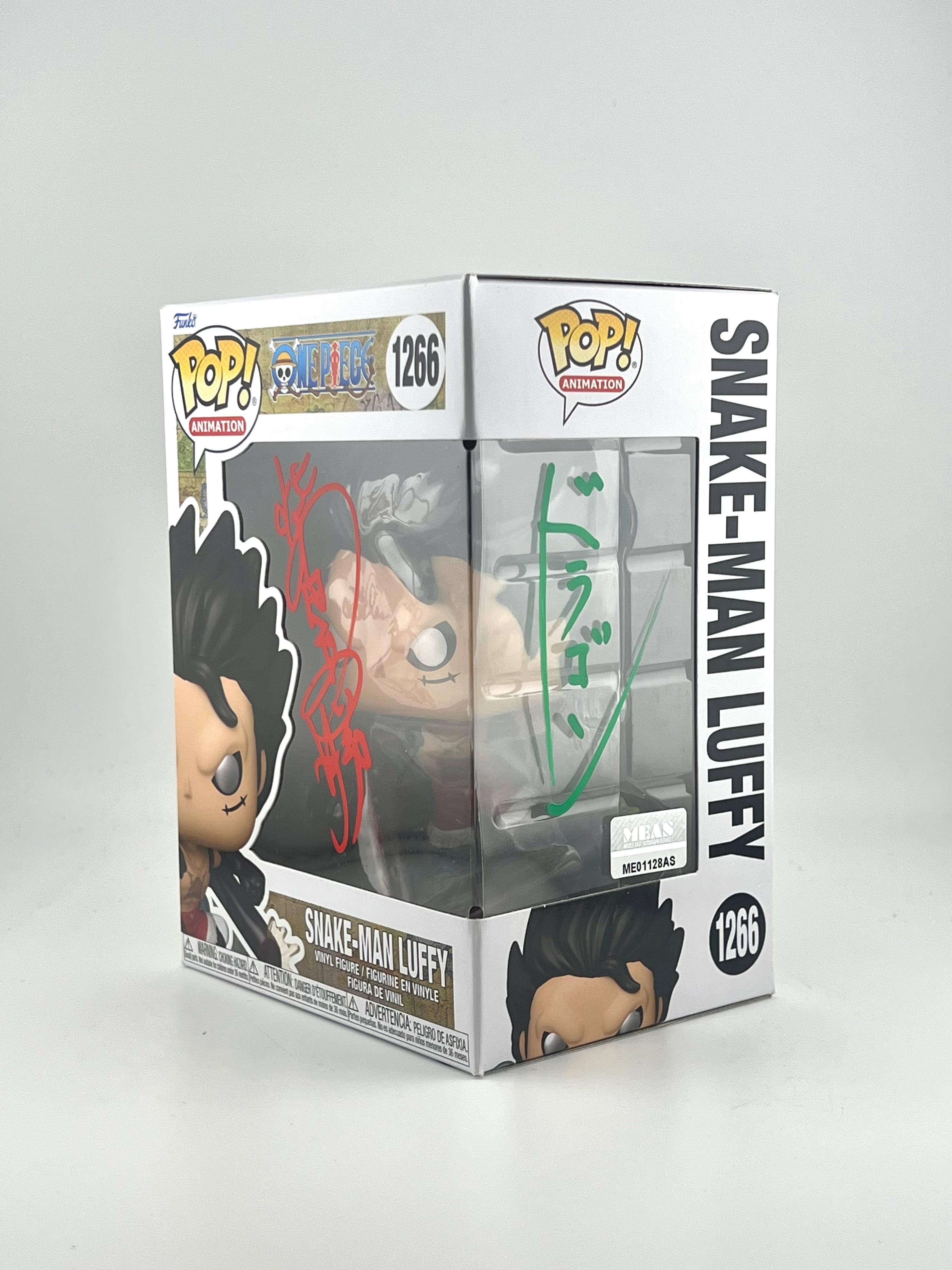 Funko Pop! SNAKE-MAN LUFFY 1266 AUTO