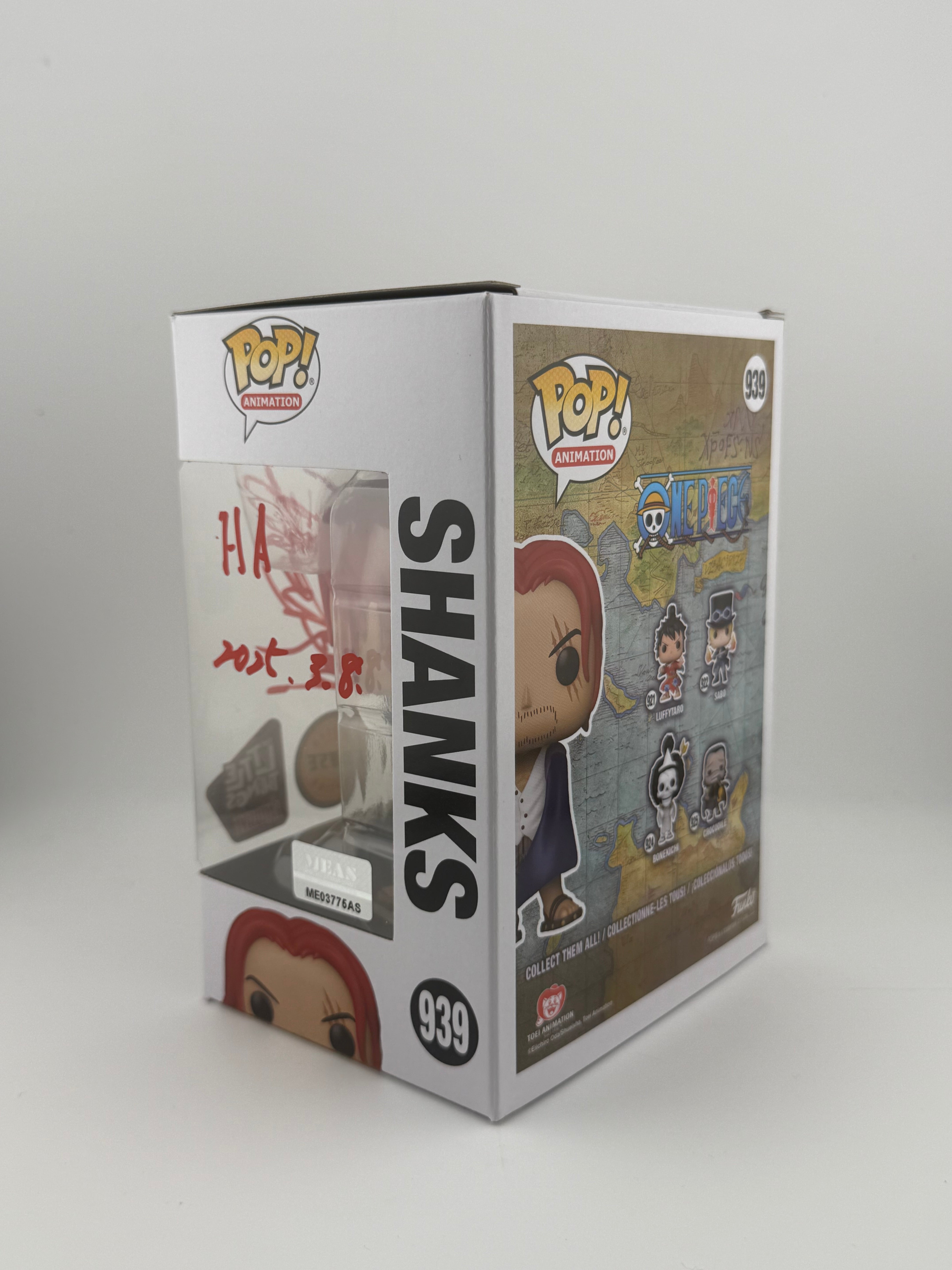 Funko POP! JVA SIGNED SHANKS 939 CHASE LITTLE THINGS EXCLUSIVE