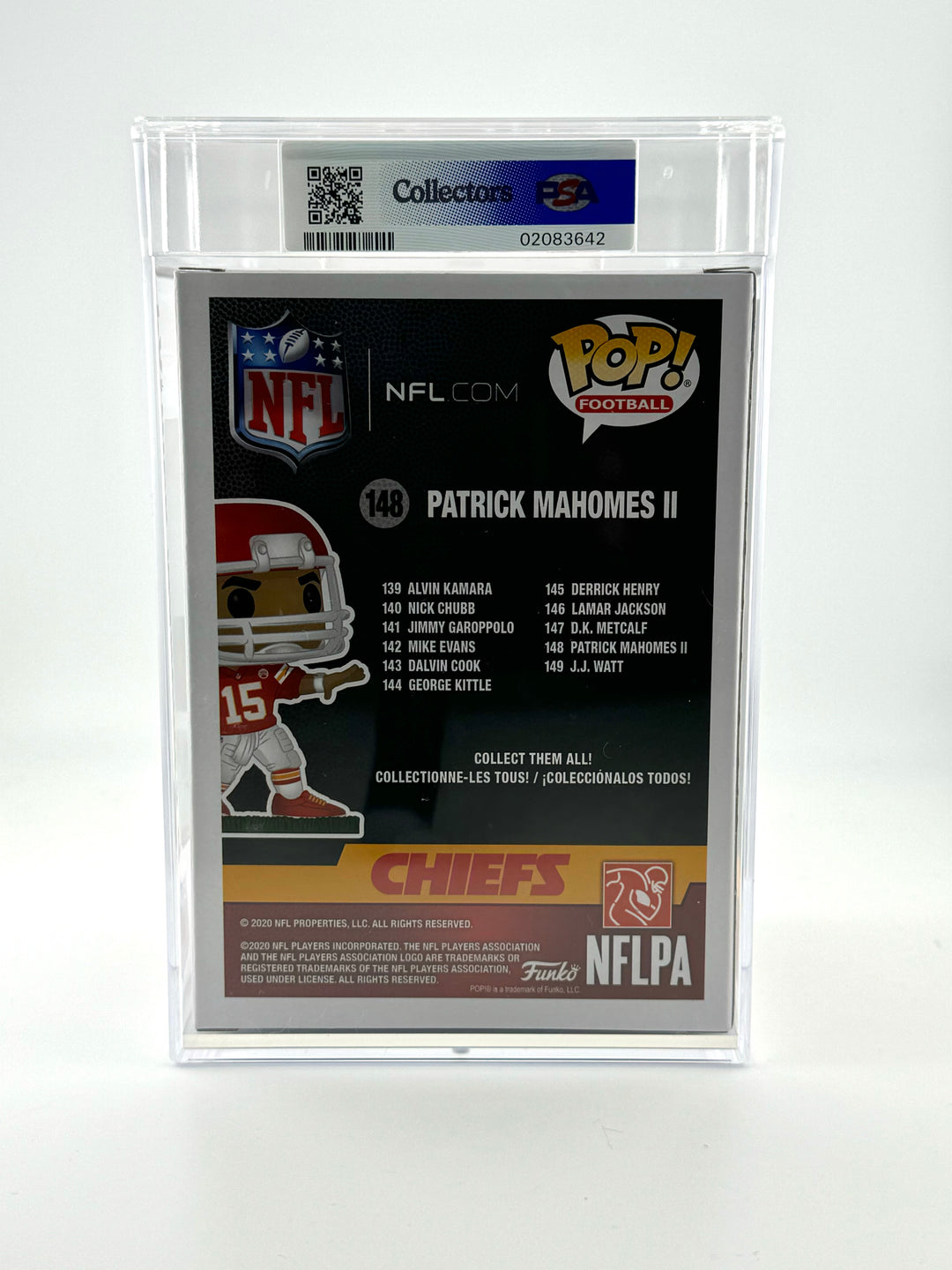 Patrick Mahomes 148 - PSA GEM MT 10 - Funko Pop!