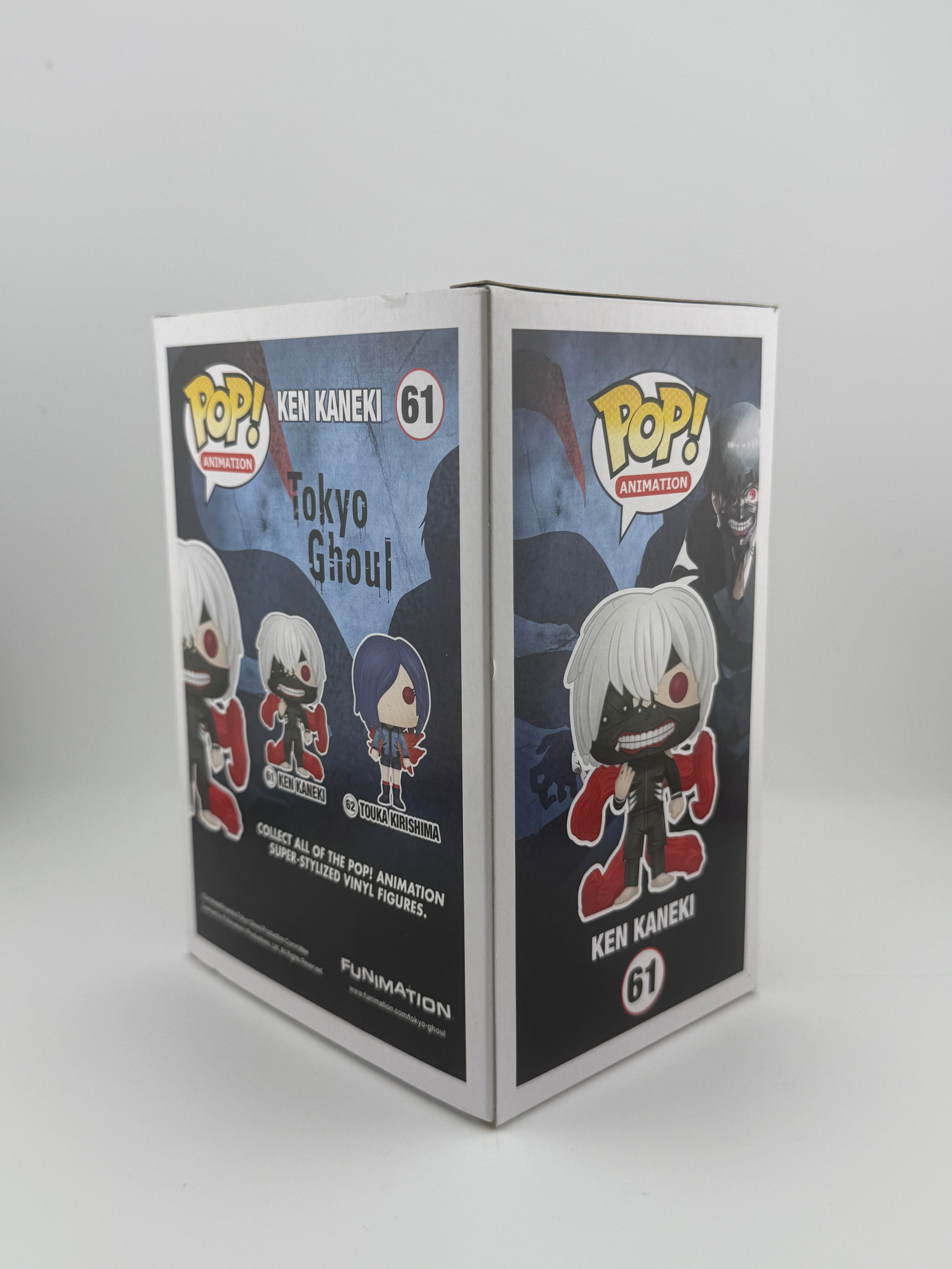 Funko POP! SIGNED KEN KANEKI 61 HOT TOPIC EXCLUSIVE (AUSTIN TINDLE) + JSA